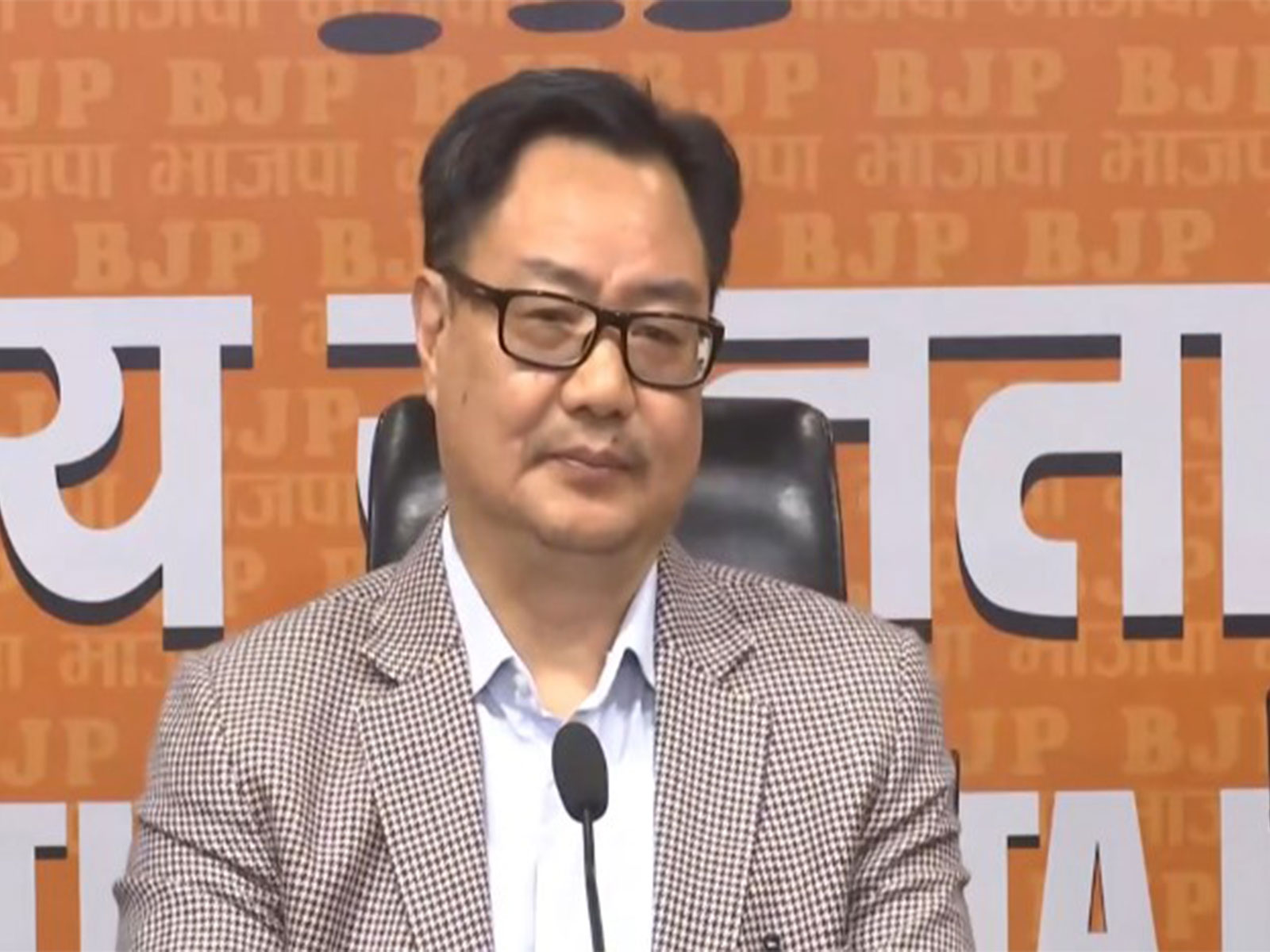 Union Minister Kiren Rijiju (Photo: @BJP4India/X)