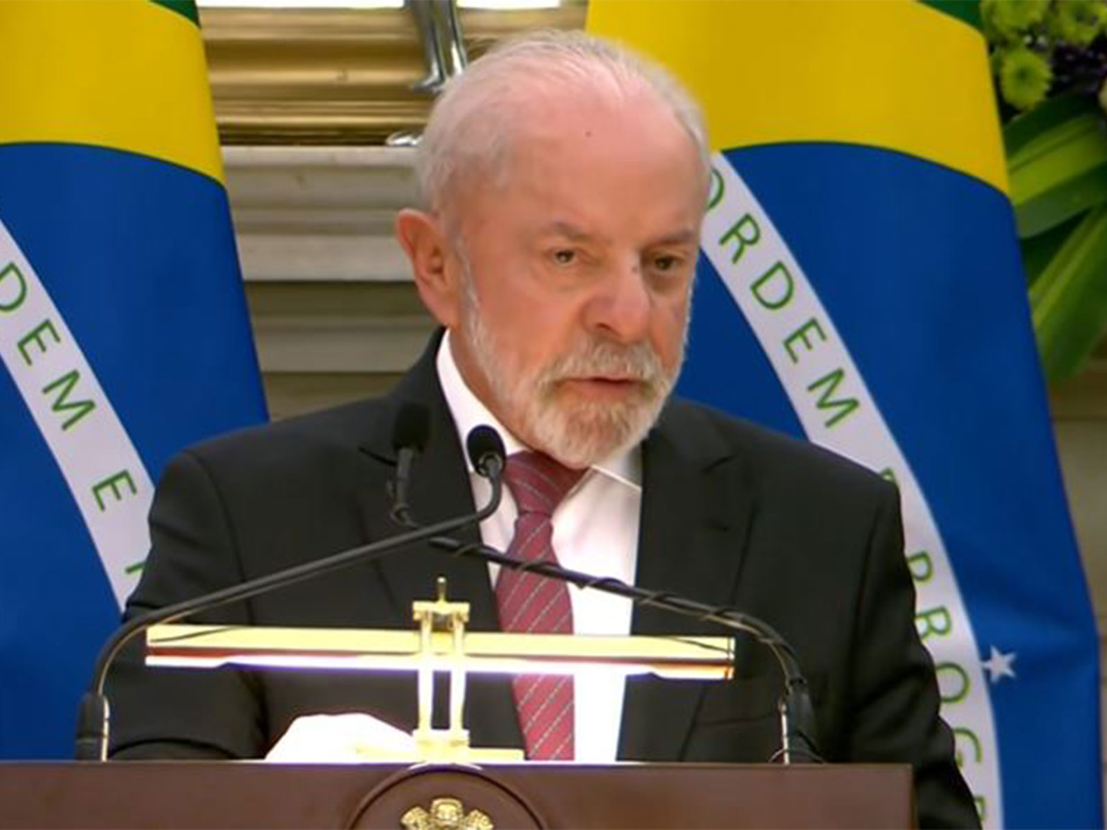 Brazilian President Luiz Inacio Lula da Silva  (Photo/@YouTubeNarendraModi)