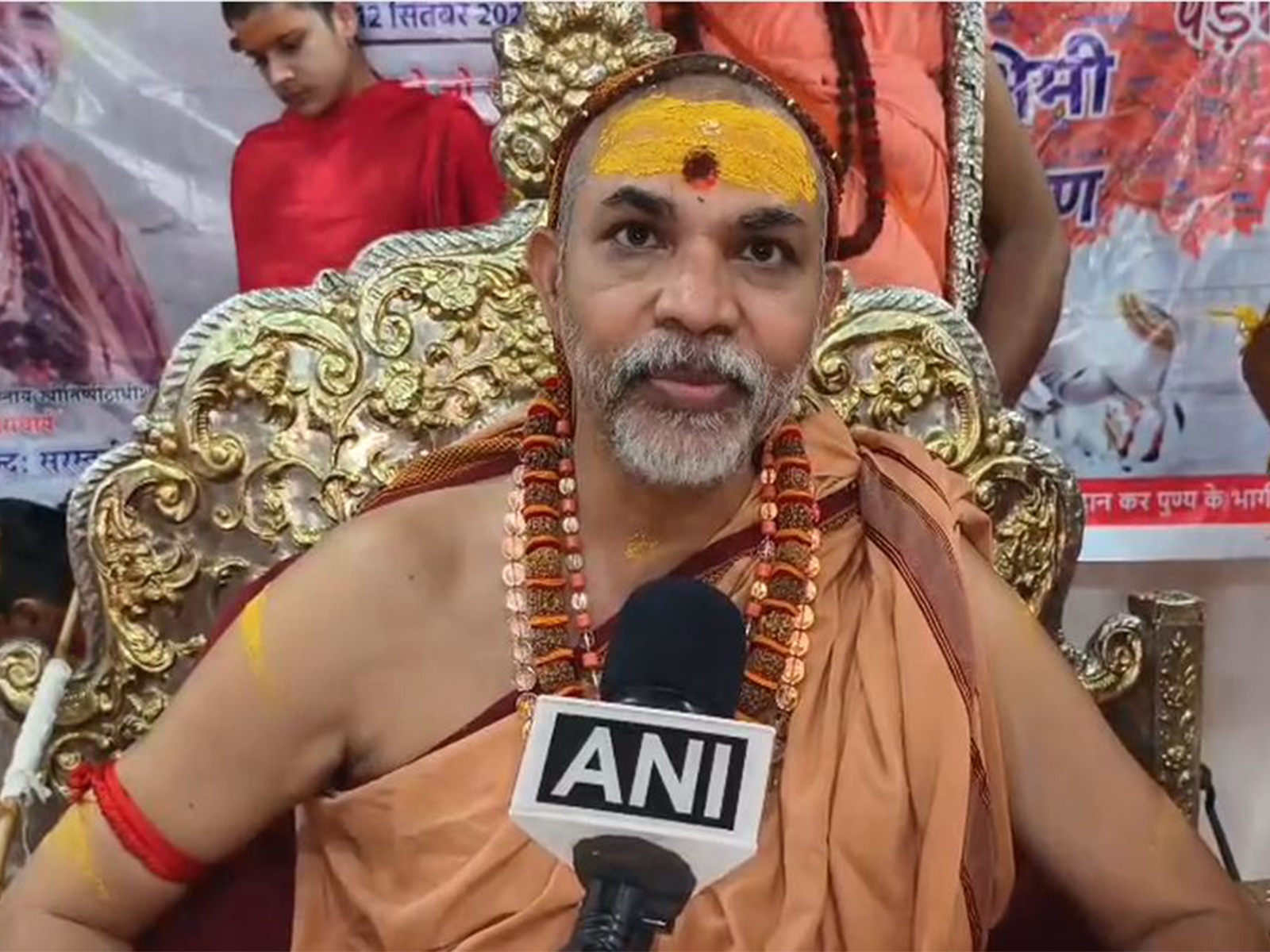 Shankaracharya Swami Avimukteshwaranand Saraswati Maharaj (Photo/ANI)