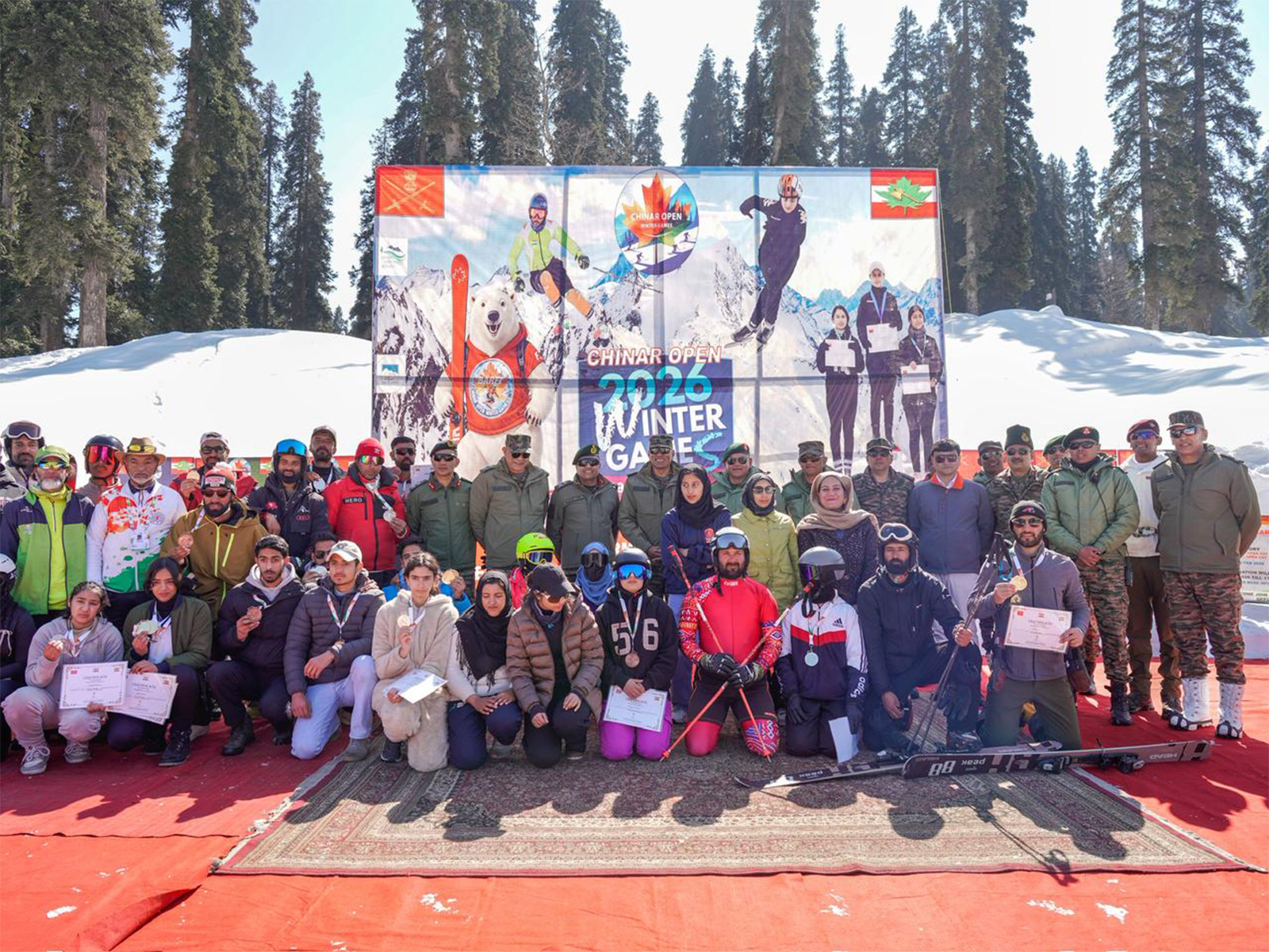 The Chinar Open Winter Games 2026, a flagship initiative of the Indian Army held in Gulmarg on Friday, served as a prelude to the Khelo India Winter Games 2026. (Photo/KIWG)
