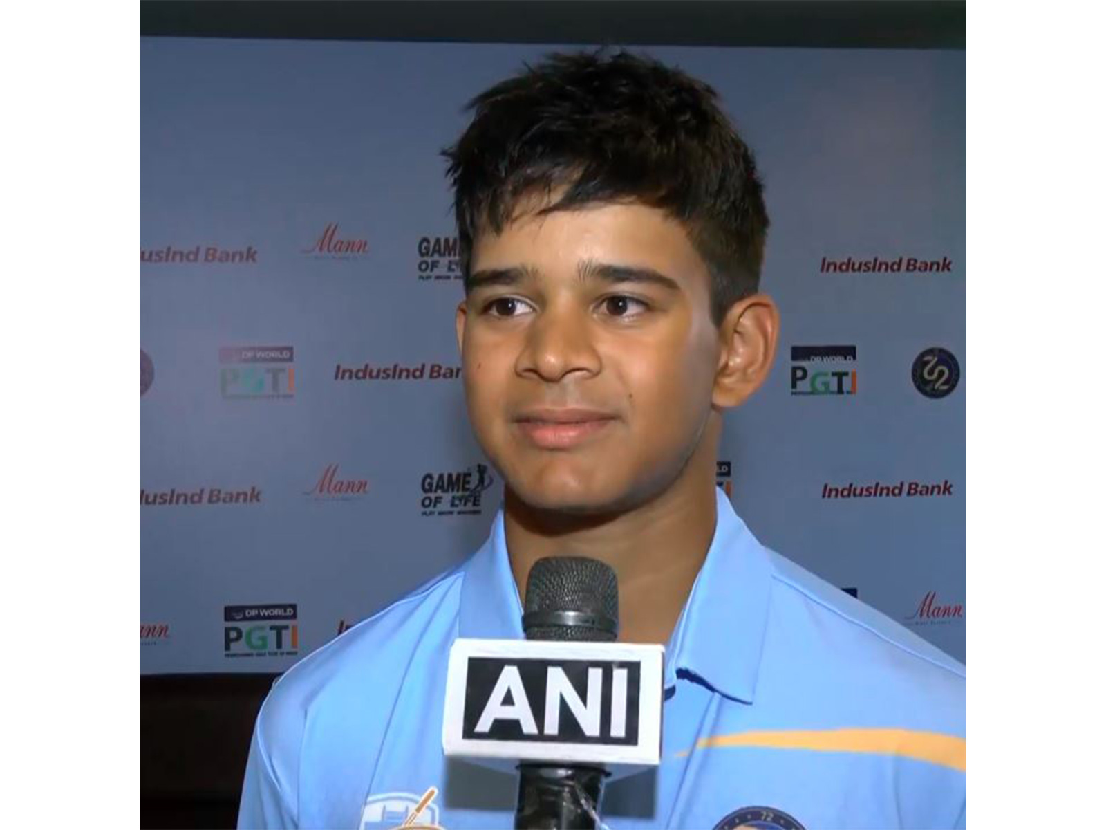 Indian golfer Kartik Singh. (Photo/ANI) 