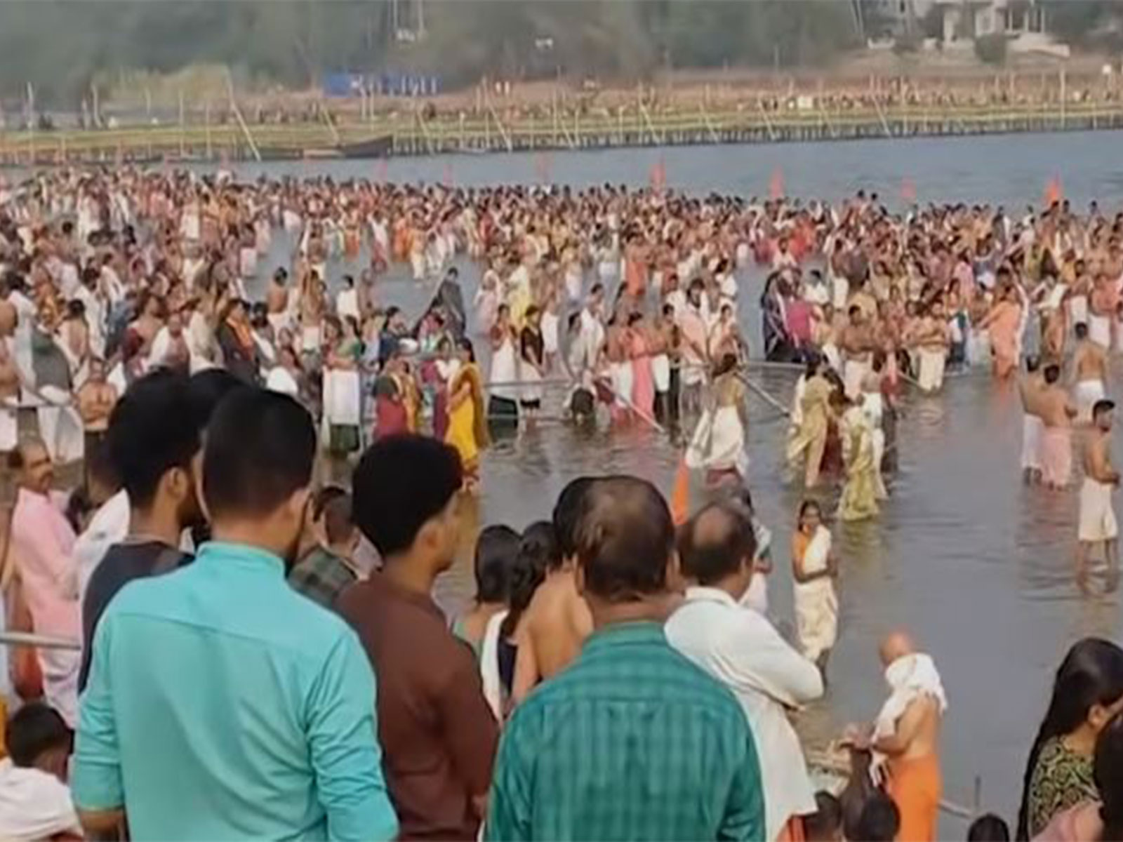 Visual from Kerala Kumbh (Photo YouTube/Narendra Modi)