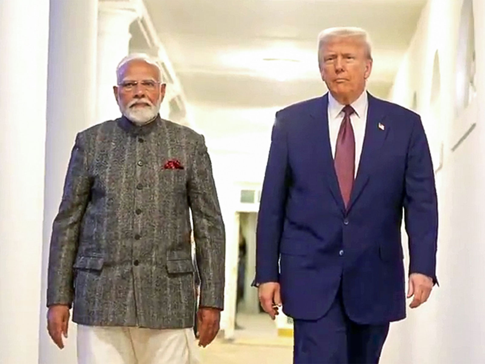 PM Modi with US President Donald Trump (File Photo/ANI)