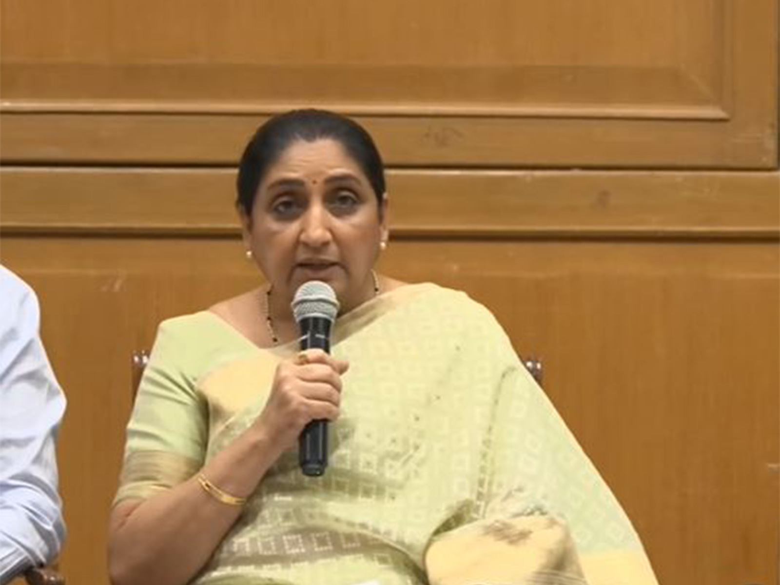 Maharashtra Deputy Chief Minister Sunetra Pawar (Photo/ @Dev_Fadnavis0