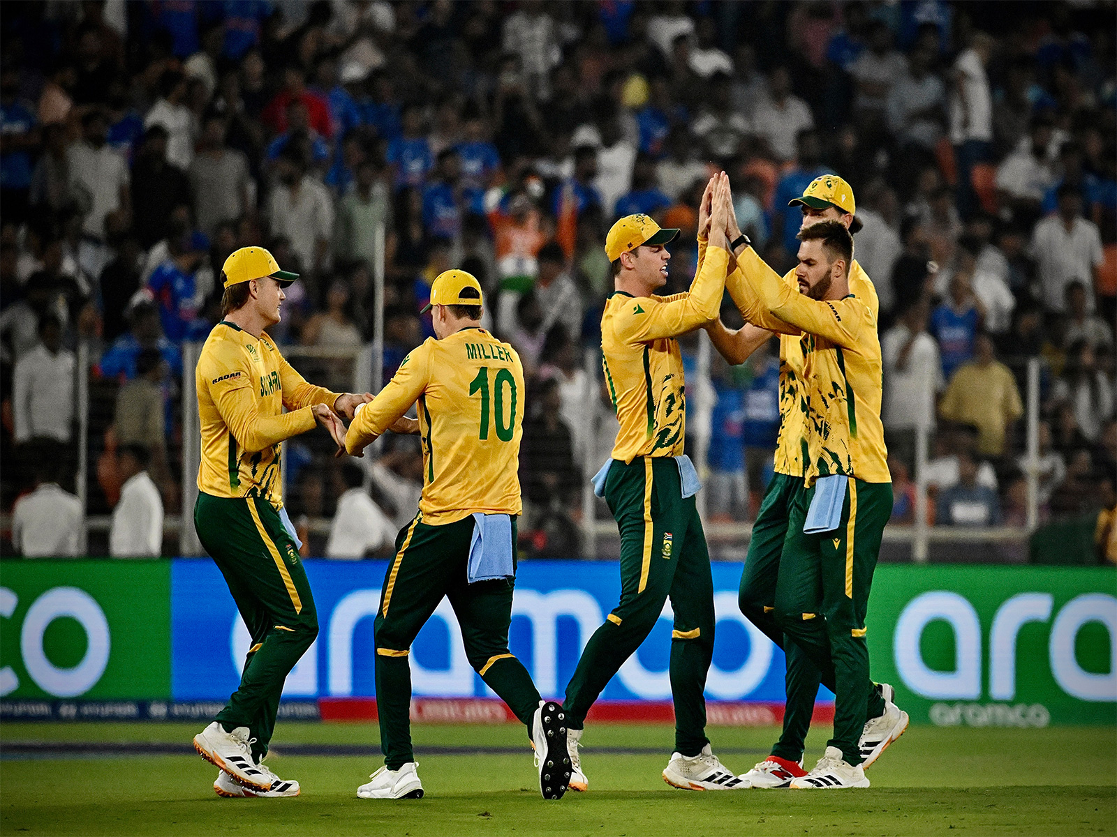 South Africa team. (Photo: ANI)