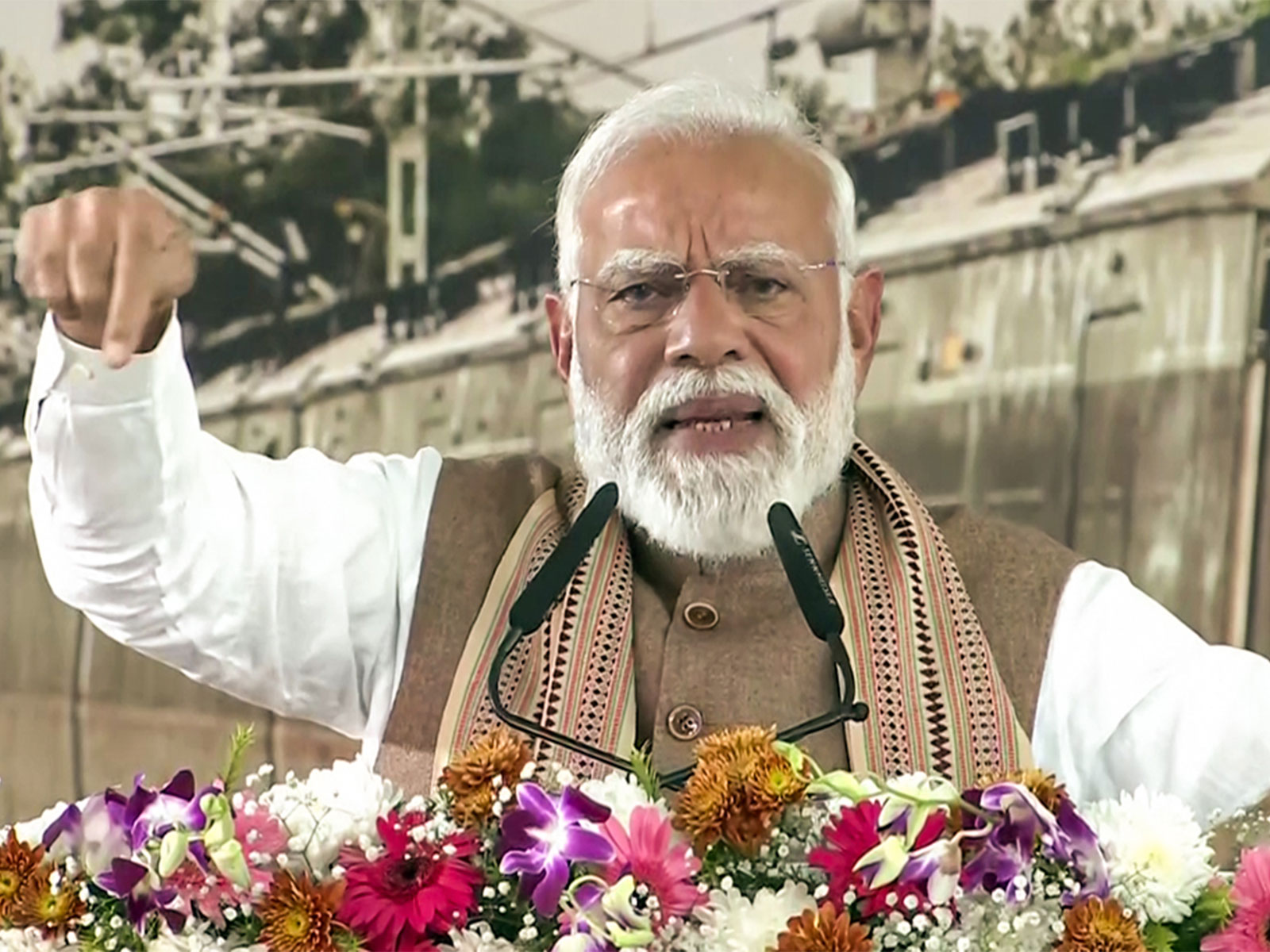 Prime Minister Narendra Modi addresses public at Namo Bharat RRTS inauguration in Meerut. (Photo:DD/ANI)