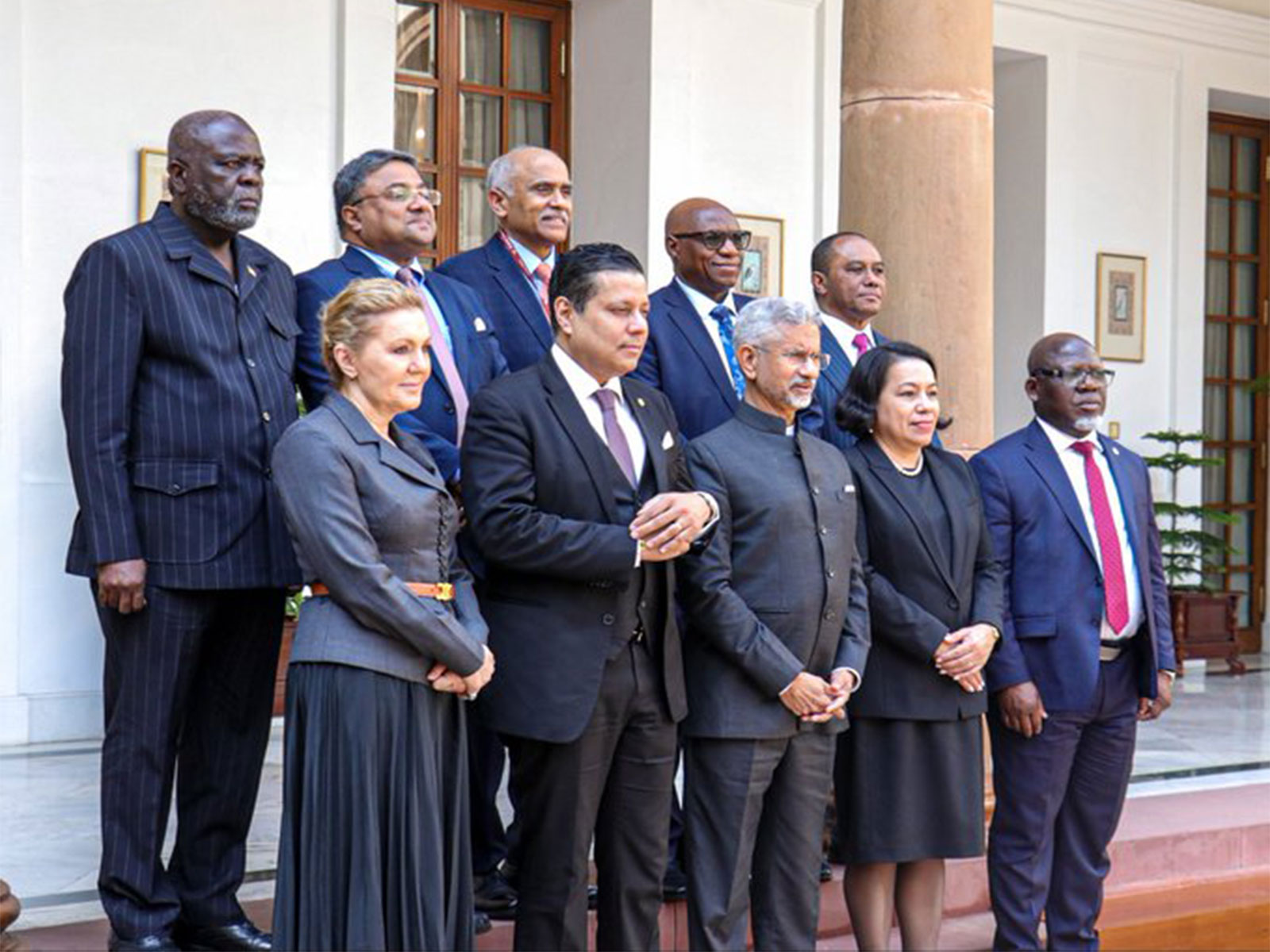 EAM Jaishankar hosting UN Permanent Representatives (Photo/@DrSJaishankar)