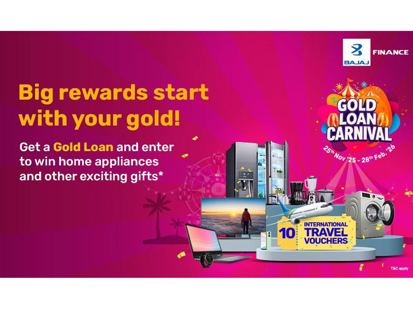 Bajaj Finserv Gold Loan Carnival
