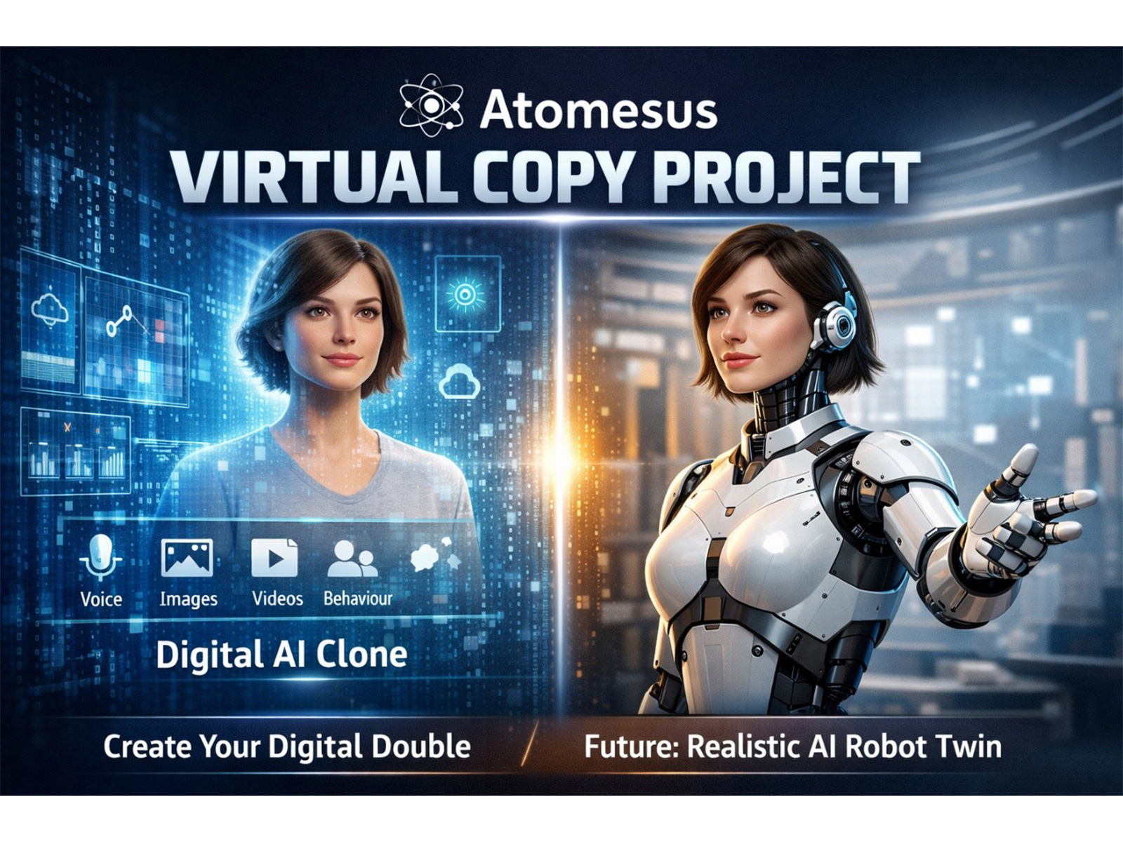Atomesus Announces "Virtual Copy" -- A Bold Step Toward Digital Human Replication