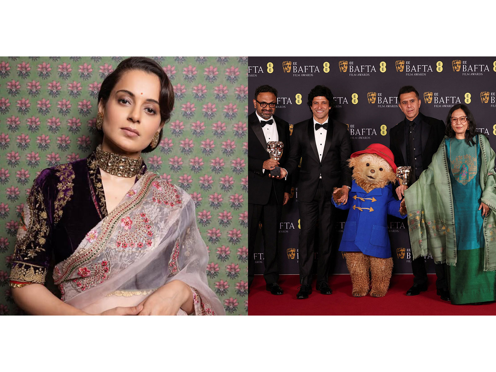 Kangana Ranaut (Photo source: Instagram/ @kanganaranaut), Boong team (Photo/Reuters)