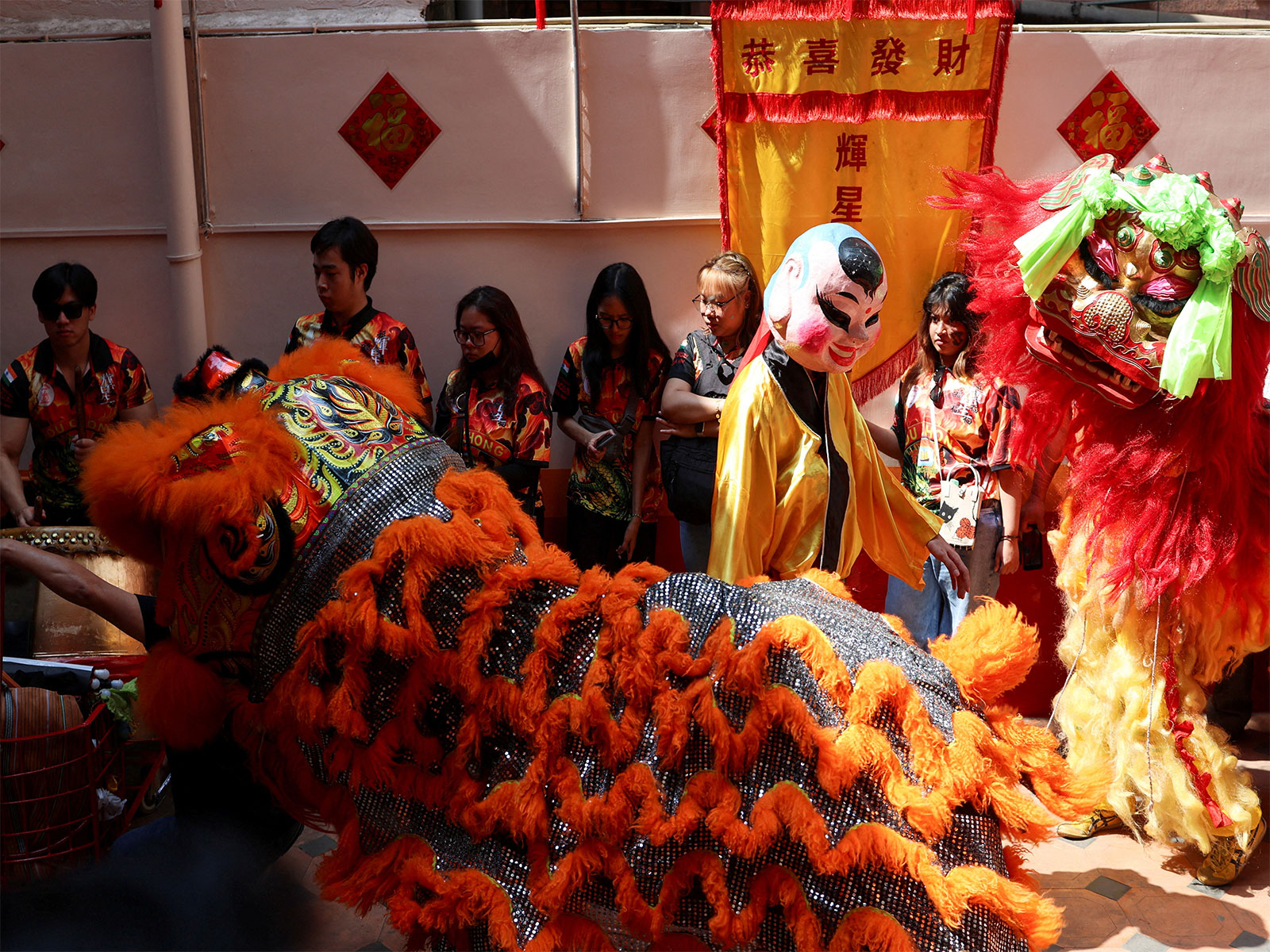 Chinese New Year celebration in Kolkata (Photo/Reuters)
