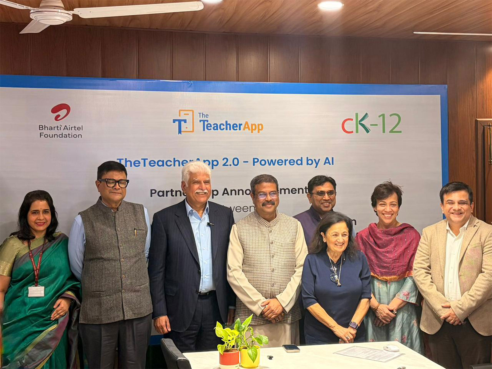 Bharti Airtel Foundation and CK-12 Foundation Launch One of India's Most Comprehensive AI-Integration for Teacher Empowerment (Photo/Press release)