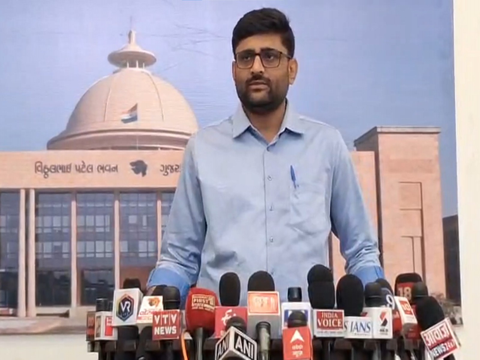 AAP MLA Gopal Italia (Photo/ANI)