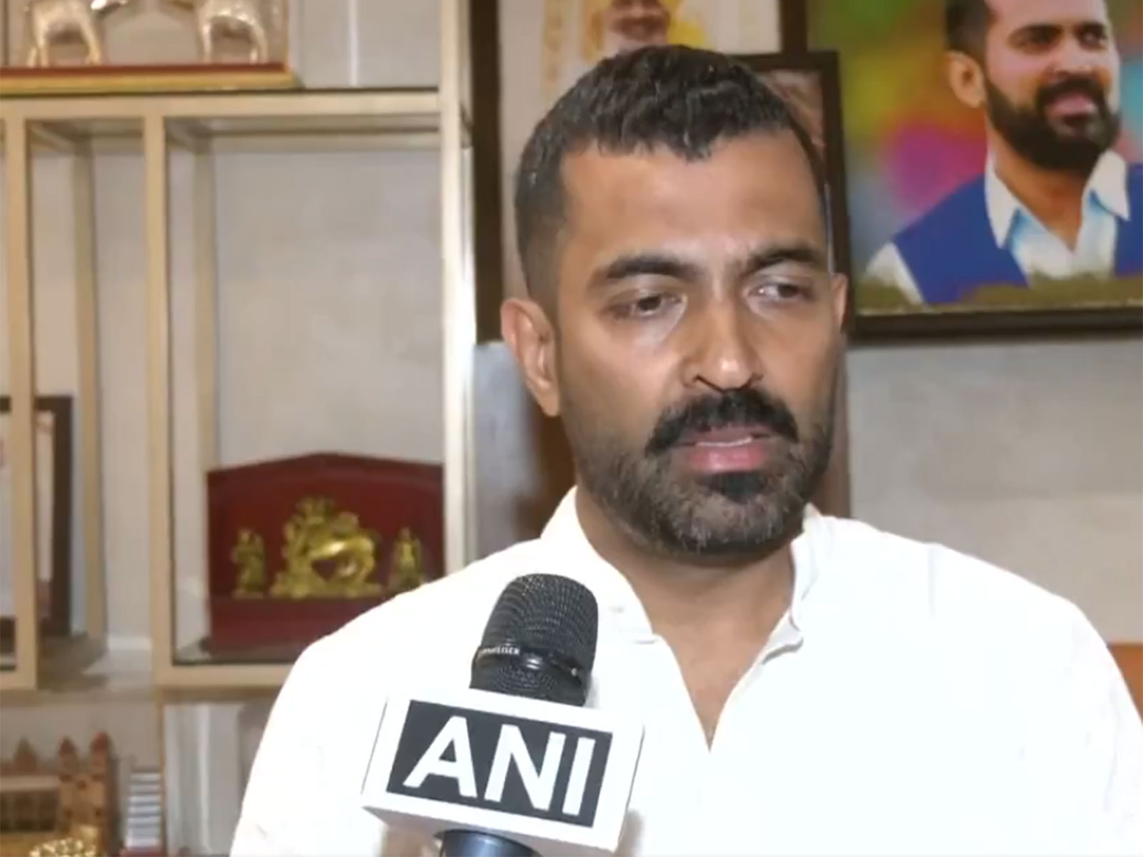 Congress MLA Mantar Gowda (Photo/ANI)