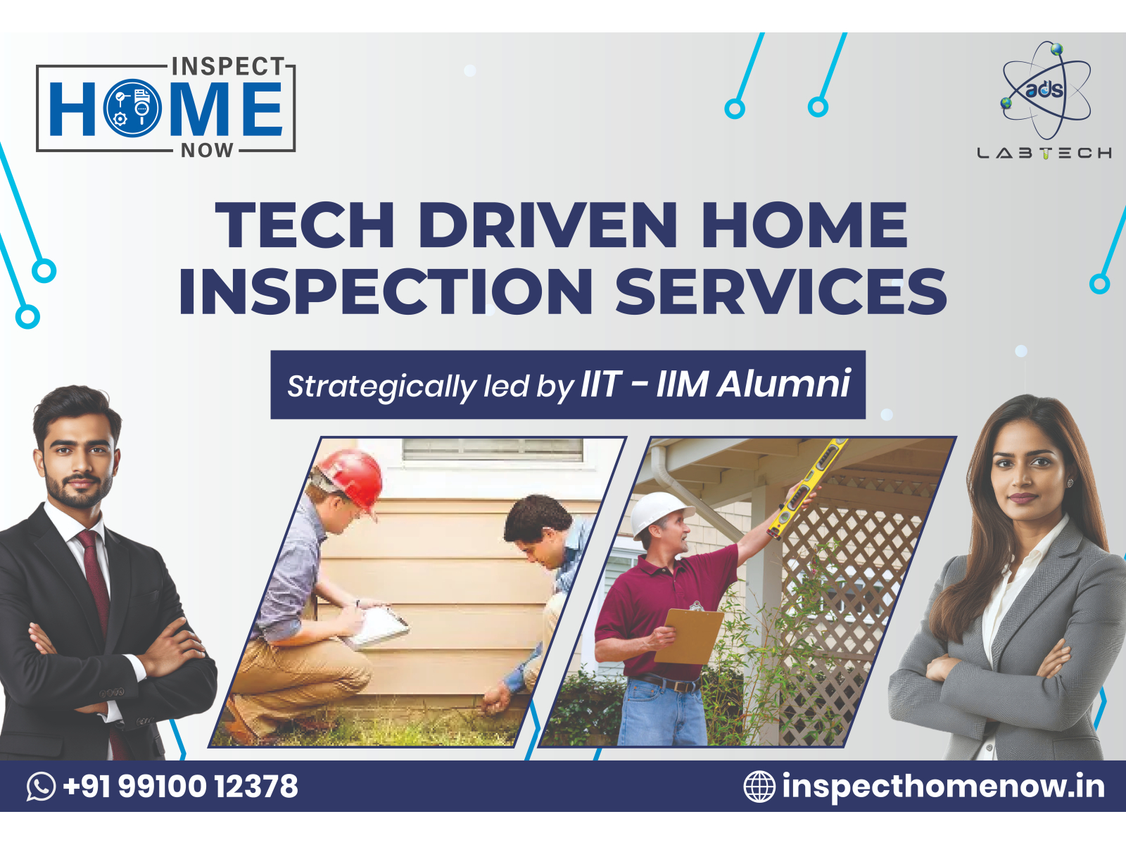 InspectHomeNow.in launches tech-driven home inspection services in Delhi NCR, led by IIT-IIM alumni
