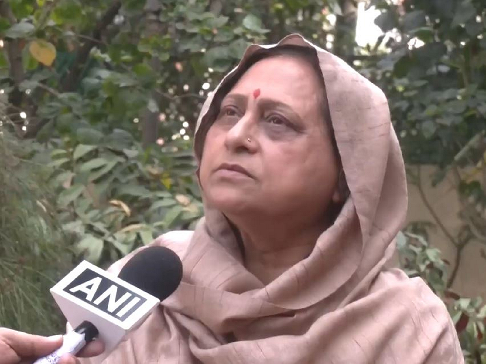 Mother of Indian Youth Congress (IYC) President Uday Bhanu Chib, Rajni Bala (Photo/ANI) 