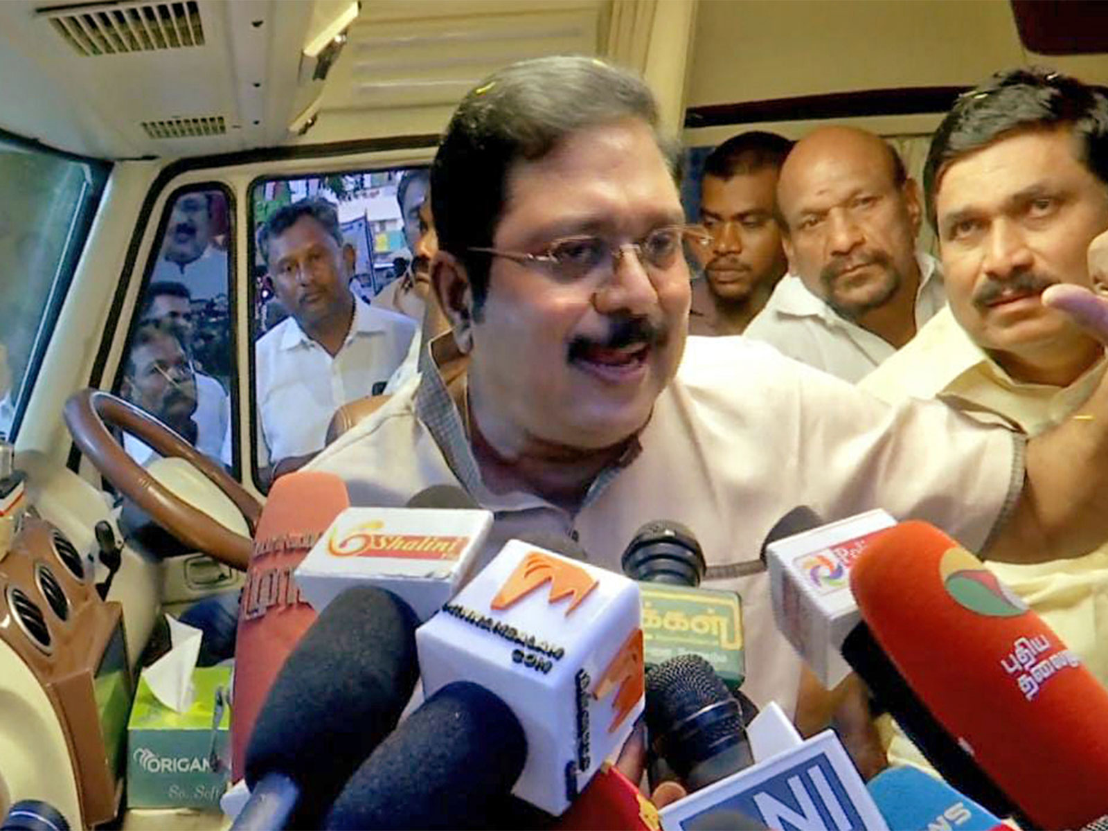 General Secretary of Amma Makkal Munnetra Kazhagam (AMMK) TTV Dhinakaran (File Photo/ANI)