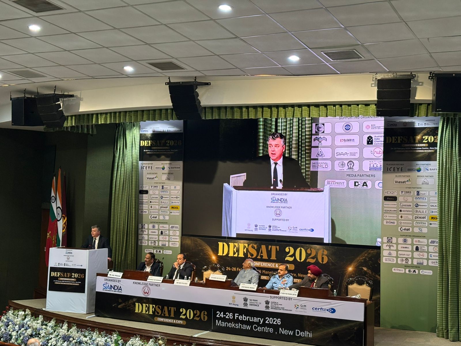 Ben Palmer, President of Viasat Commercial (Photo/@SIA_Ind)