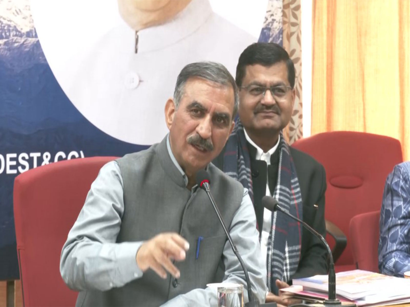 Himachal Pradesh CM Sukhvinder Singh Sukhu (Photo/ANI)