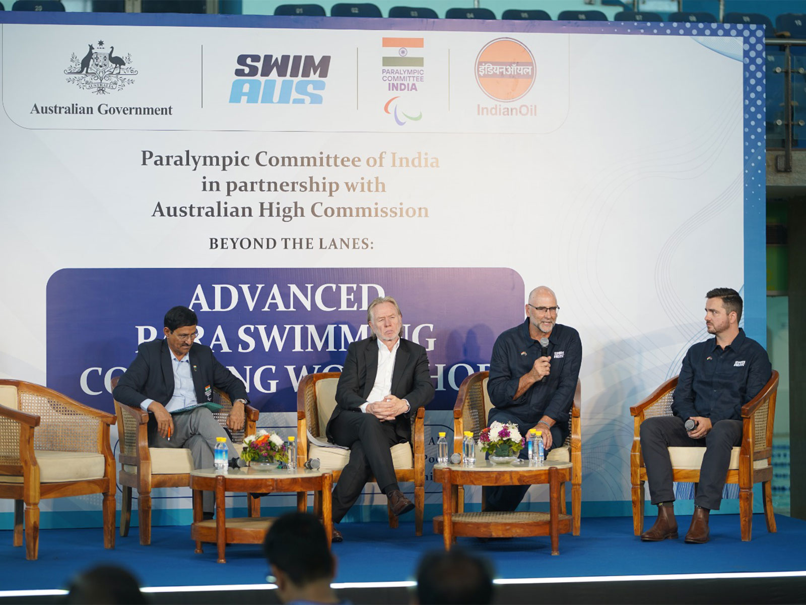 PCI, Australian High Commission launch advanced para-swimming coaching workshop in Delhi (Photo: PCI/ Australian High Commission)