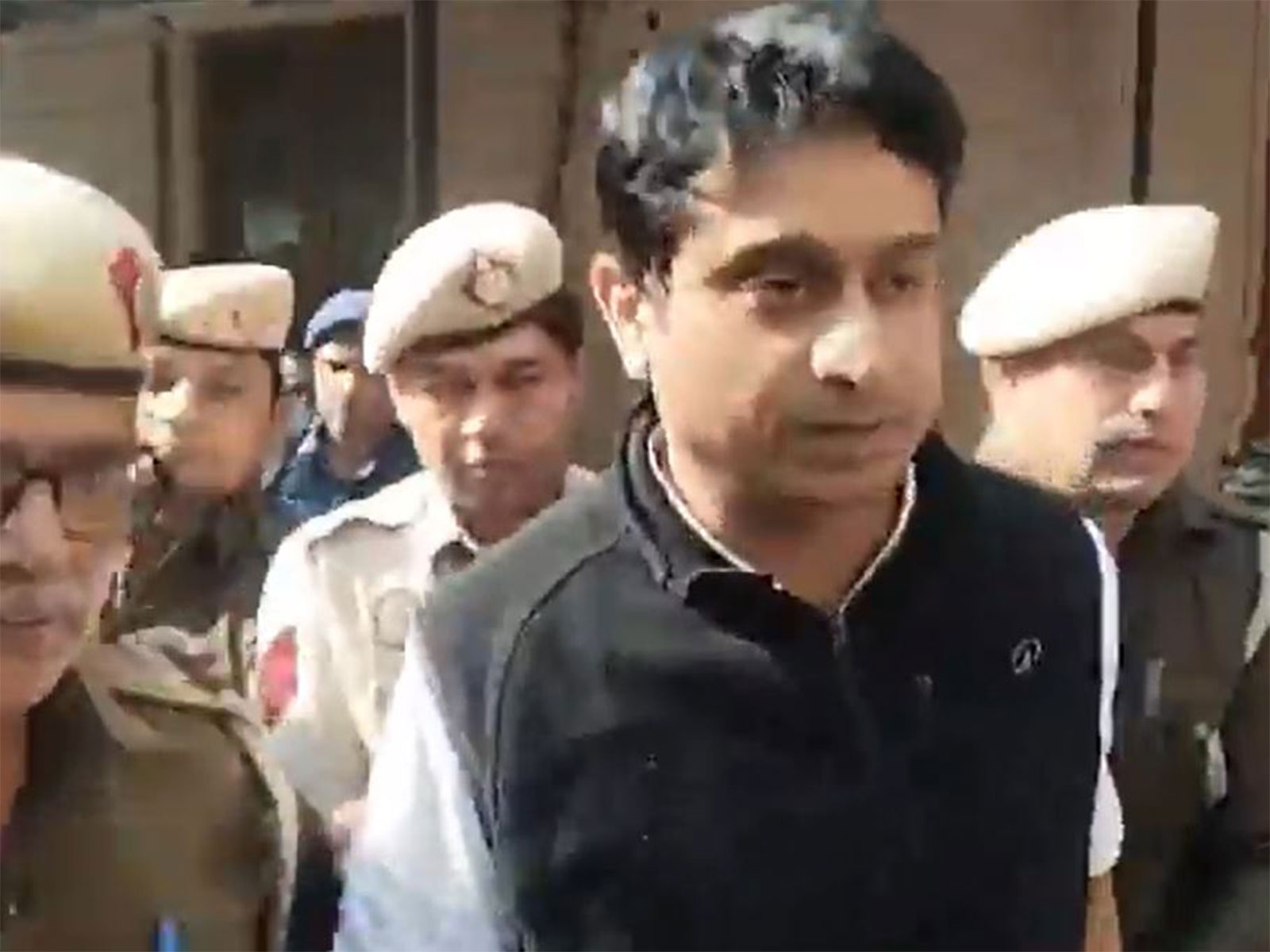 Youth Congress chief Uday Bhanu Chib arrested and produced in Patiala House Court (Photo/ANI)