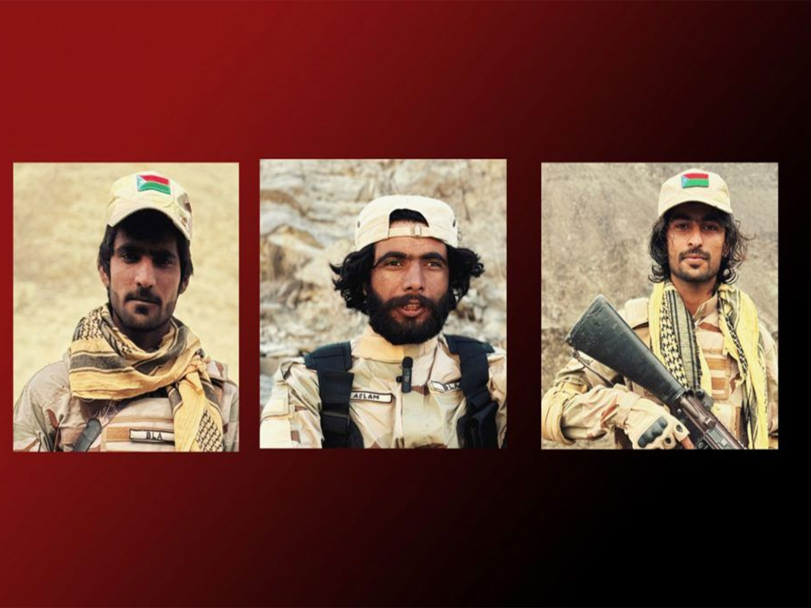 Images released by the Baloch Liberation Army (BLA) purportedly showing members it claims were killed in incidents linked to "Operation Herof (Phase 2)". (Photo: X/@TBPEnglish)