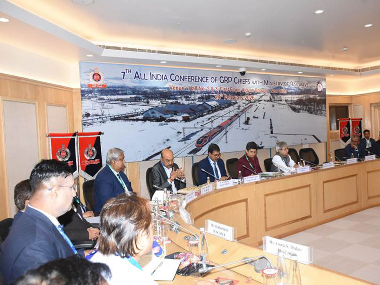 Visuals from the GRP conference (Photo/PIB)