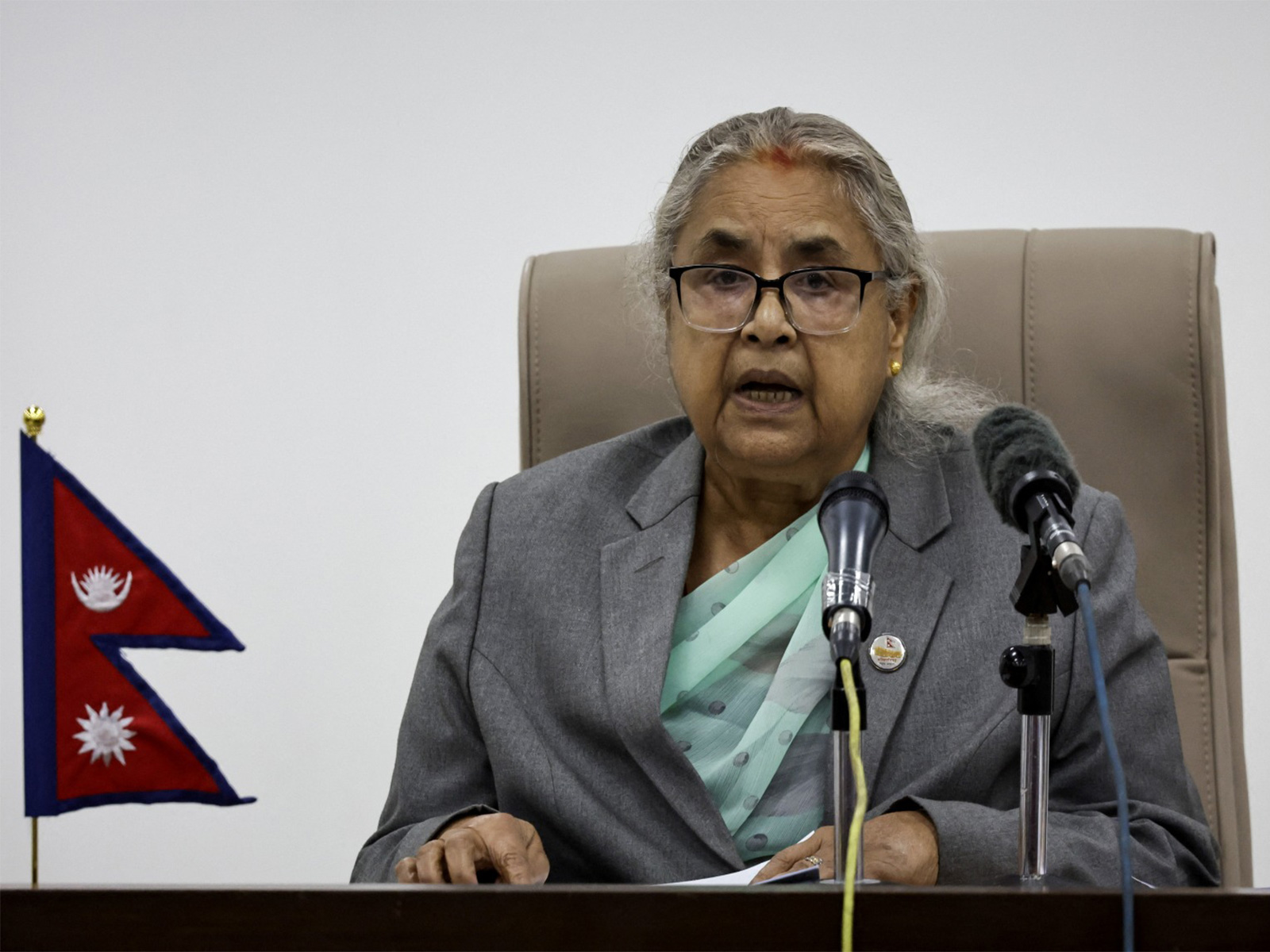 Nepal's Interim Prime Minister Sushila Karki (Photo/Reuters)