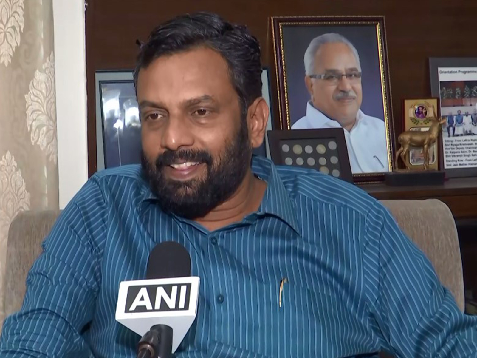 CPI MP P Sandosh Kumar (Photo: ANI)