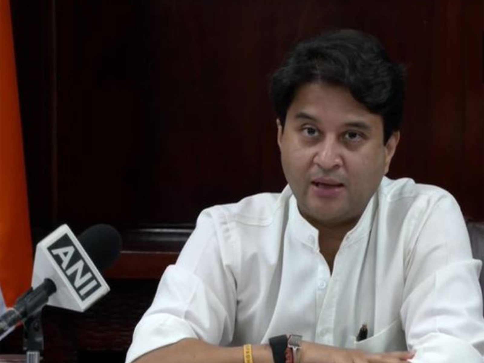  Union Minister Jyotiraditya Scindia (Photo/ ANI)