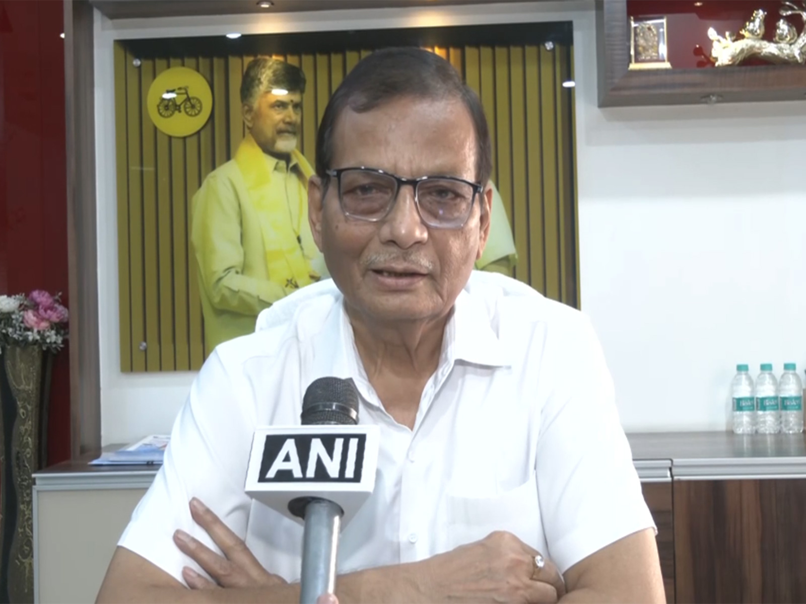 TDP spokesperson Prem Kumar Jain (photo/ANI)