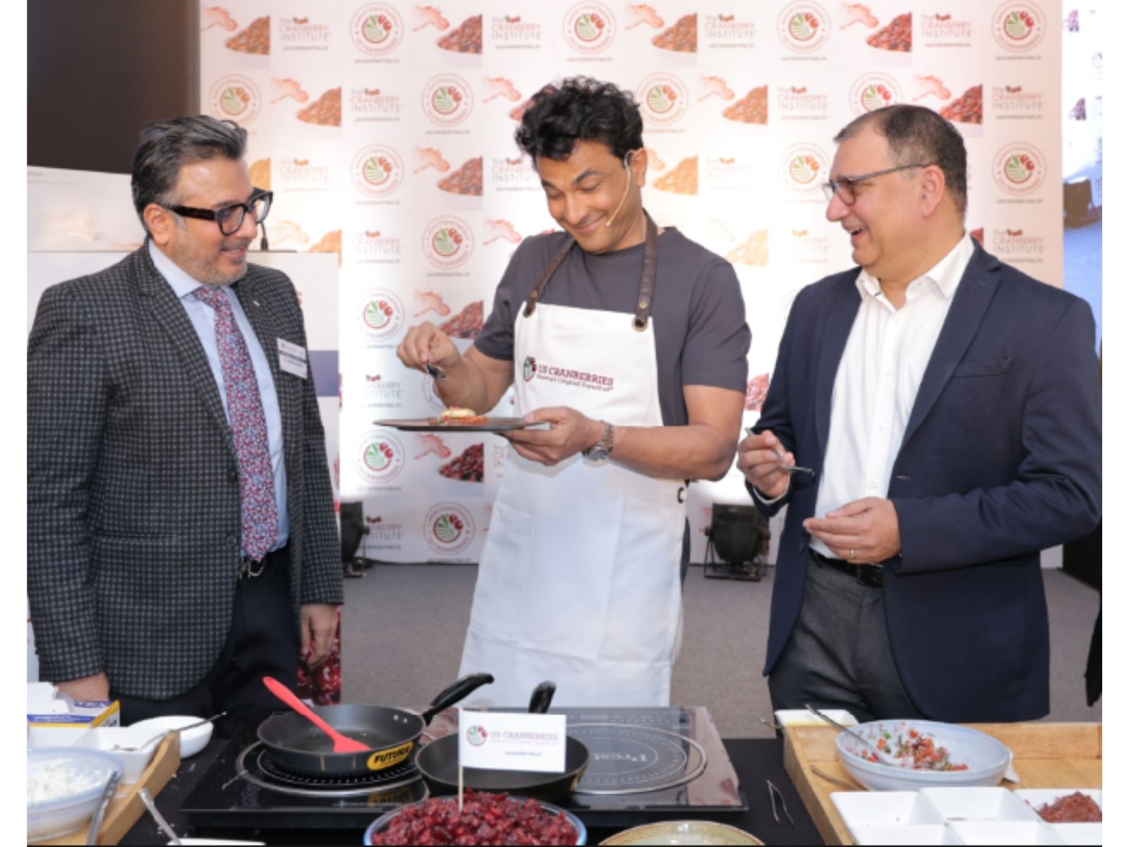 US Cranberries Hosts Special Event with Global Brand Ambassador Chef Vikas Khanna