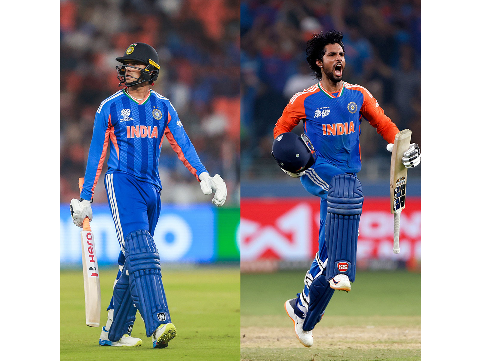 Abhishek Sharma and Tilak Varma. (Photo: ANI)