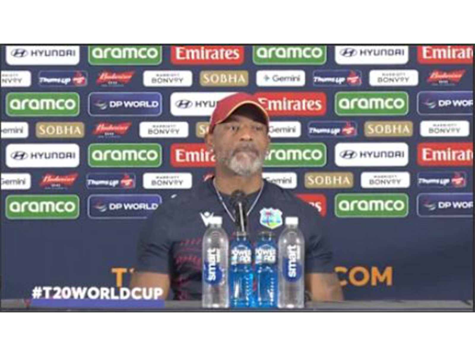 WI batting coach Flyod Reifer. (Photo: ICC)