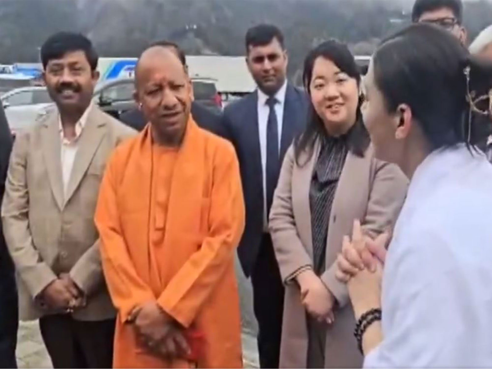 Yogi Adityanath meets Indian Diaspora in Japan (Photo/ANI)