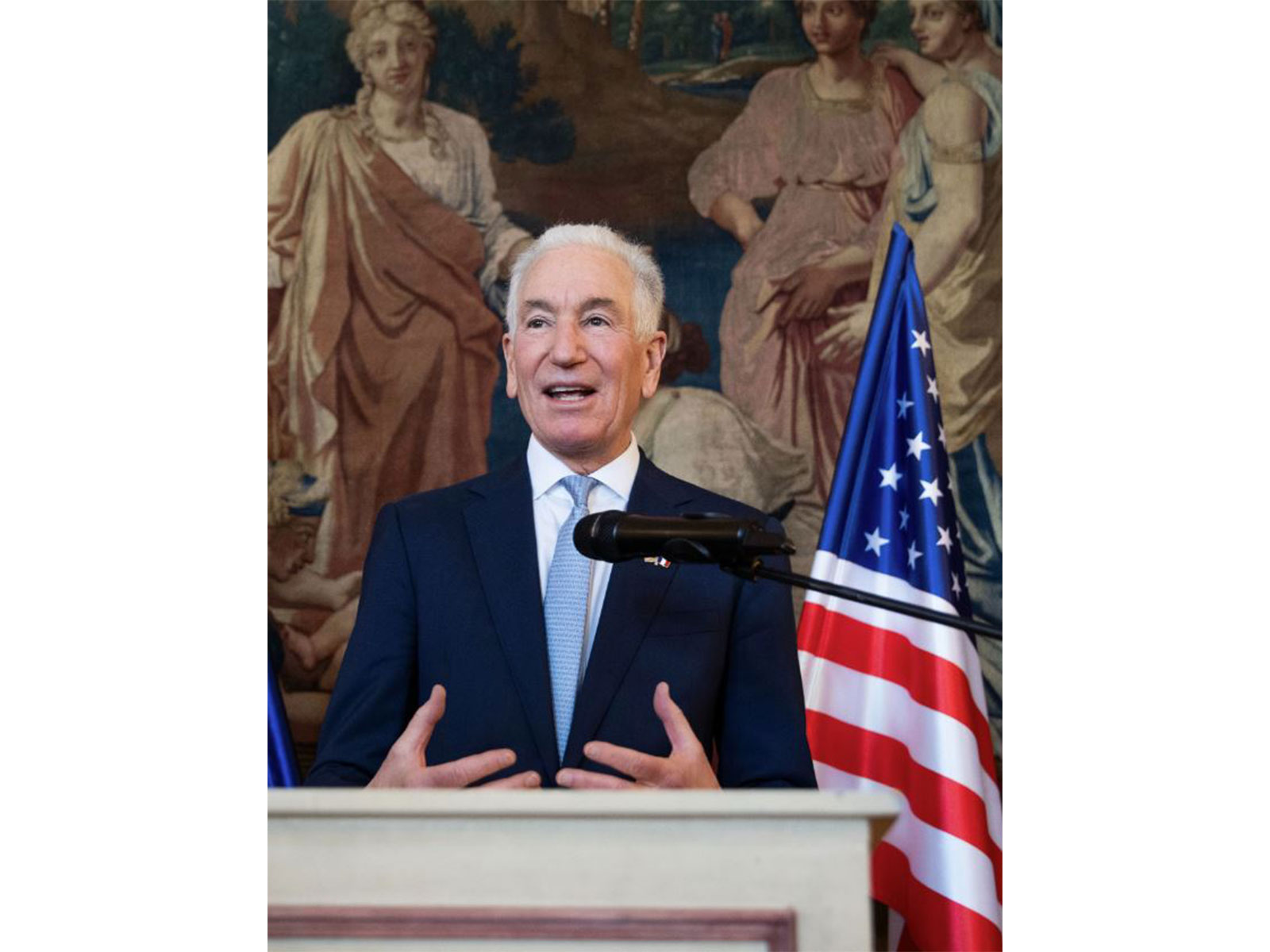 United States Ambassador to France, Charles Kushner (Photo/@USAmbFrance)