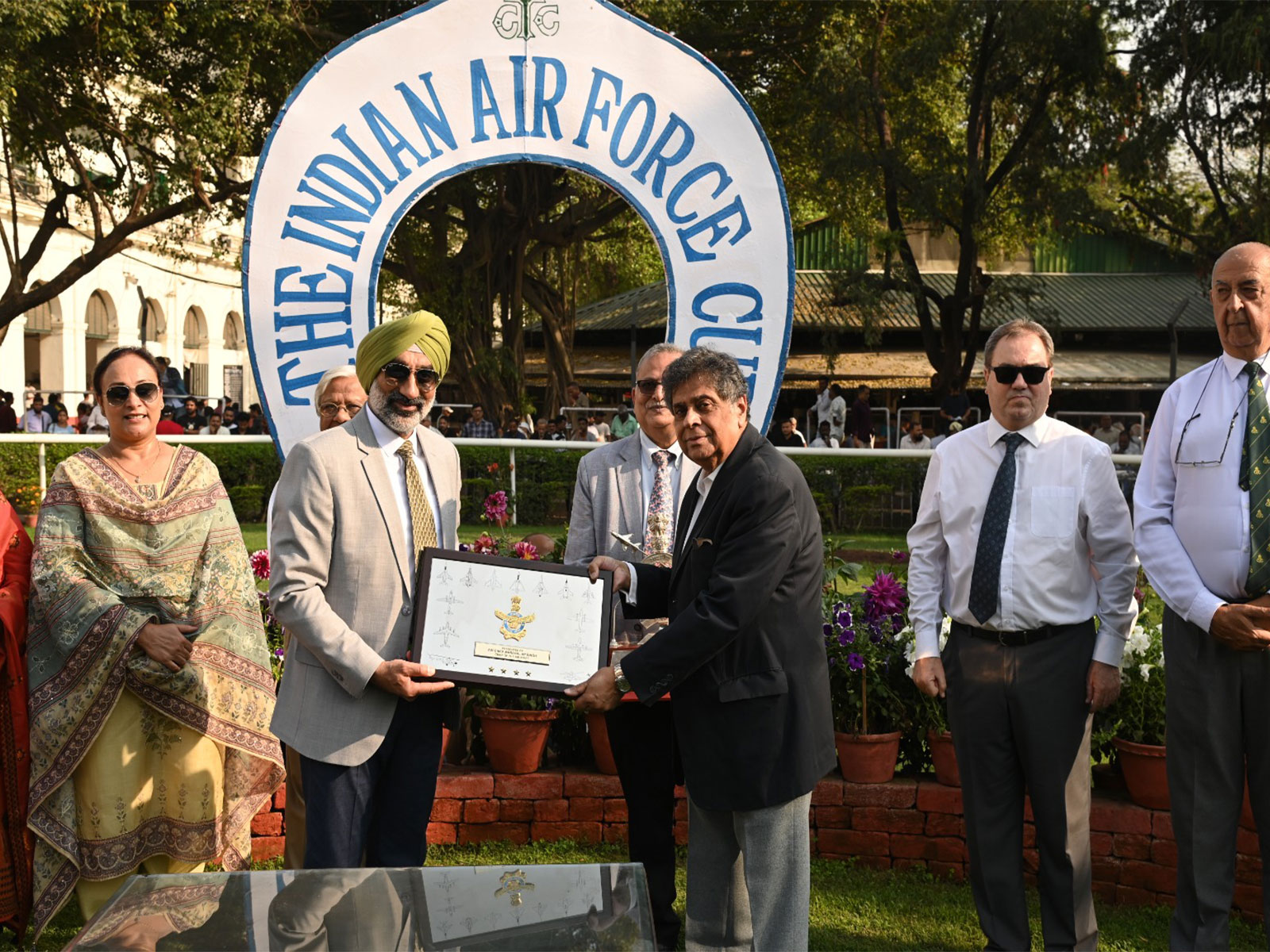 IAF & EAC Cup races were held at Royal Calcutta Turf Club on Wednesday (Photo: IAF)