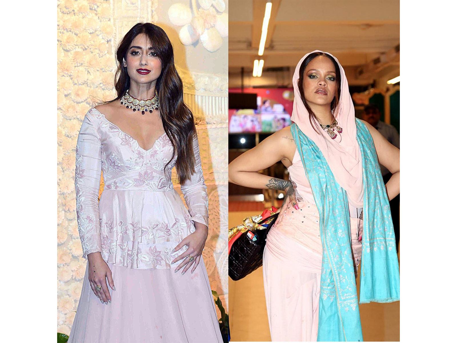 Ileana D'Cruz, Rihanna (File Photo/ANI)