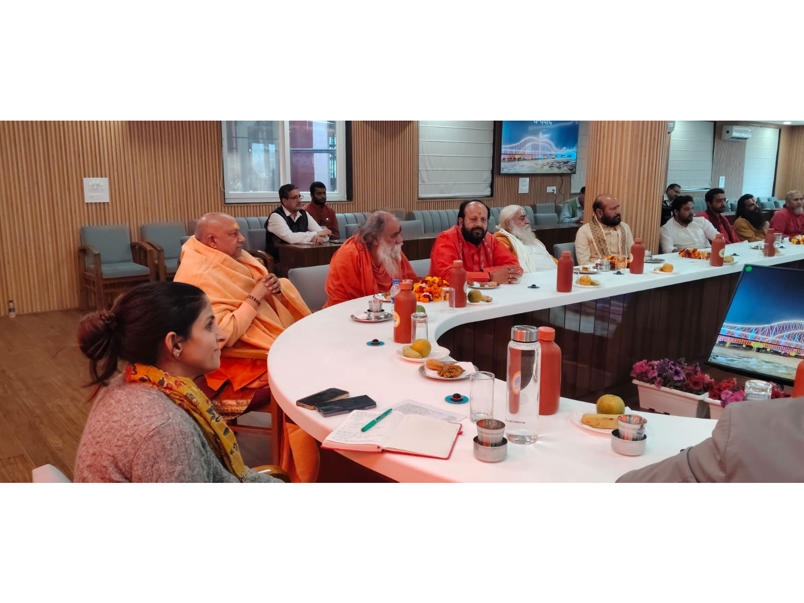 Uttarakhand Fair Administration holding meeting with various stakeholders (Photo/ANI)