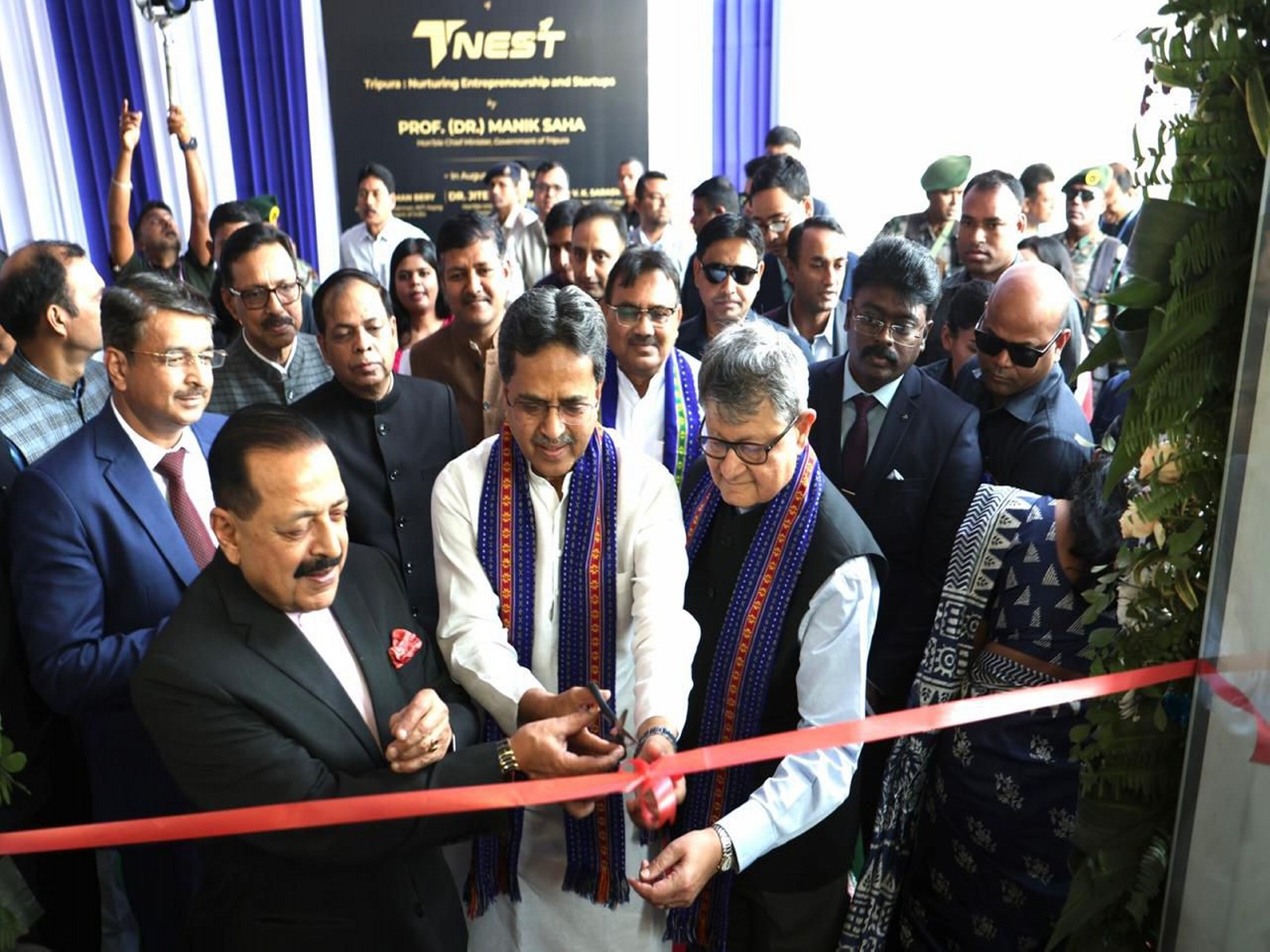 CM Manik Saha inaugurates state Innovation Mission in Tripura (Photo/TripuraCMO) 