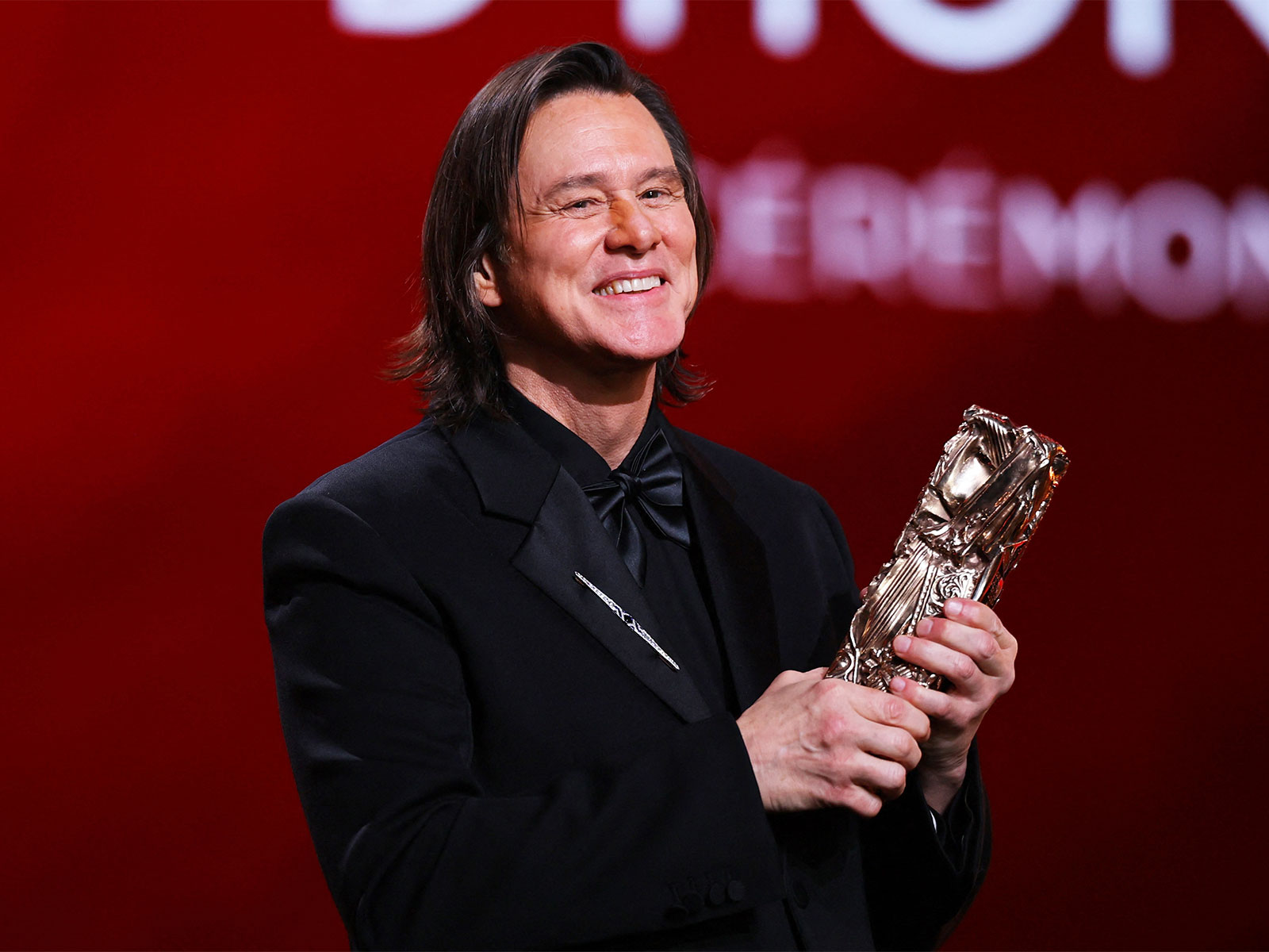 Jim Carrey at Cesar Awards 2026 (Photo/Reuters)