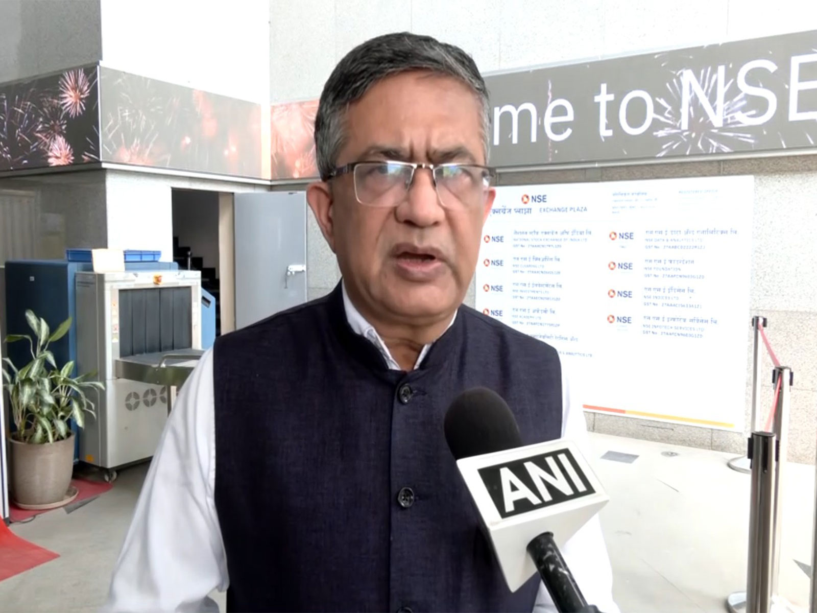 Ashish Kumar Chauhan, MD and CEO, National Stock Exchange (File Photo/ANI)