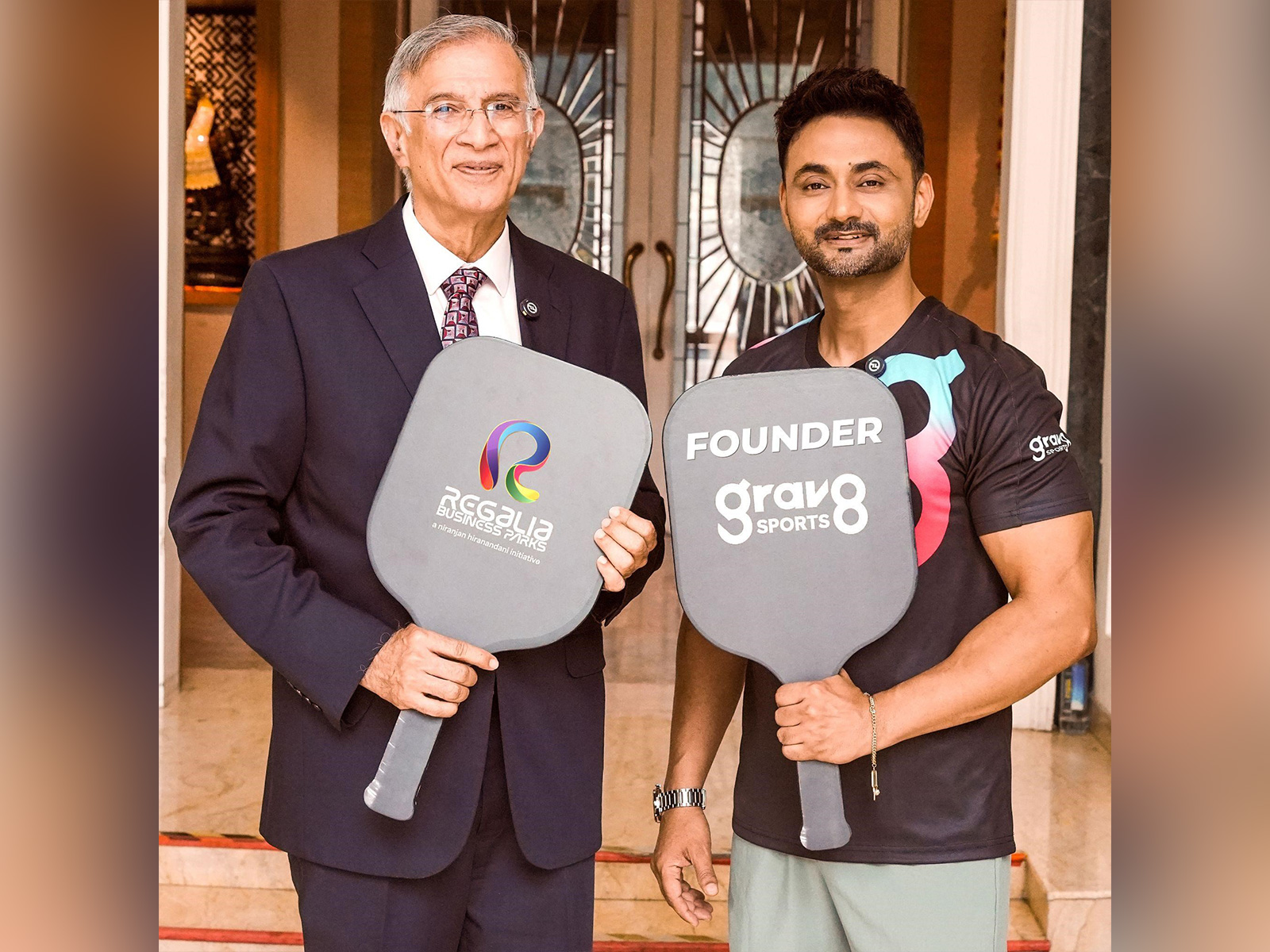 Hiranandani Group's Regalia Business Parks Joins Hands with Grav8 Sports for India's First CXO Pickleball League