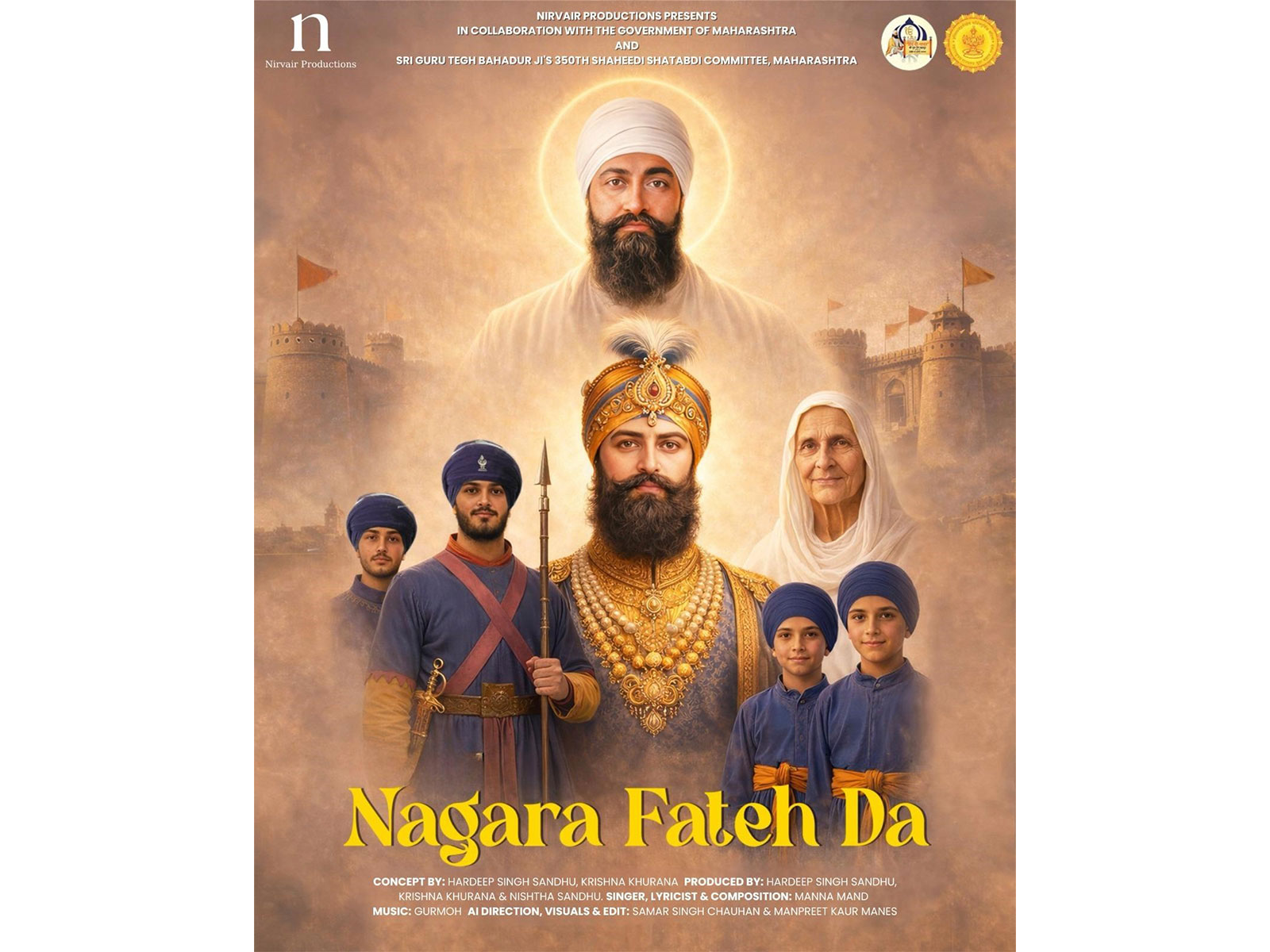 AI-Based Music Video Tribute Launched Ahead of Navi Mumbai Shaheedi Shatabdi Events Commemorating Sri Guru Tegh Bahadur Sahib Ji