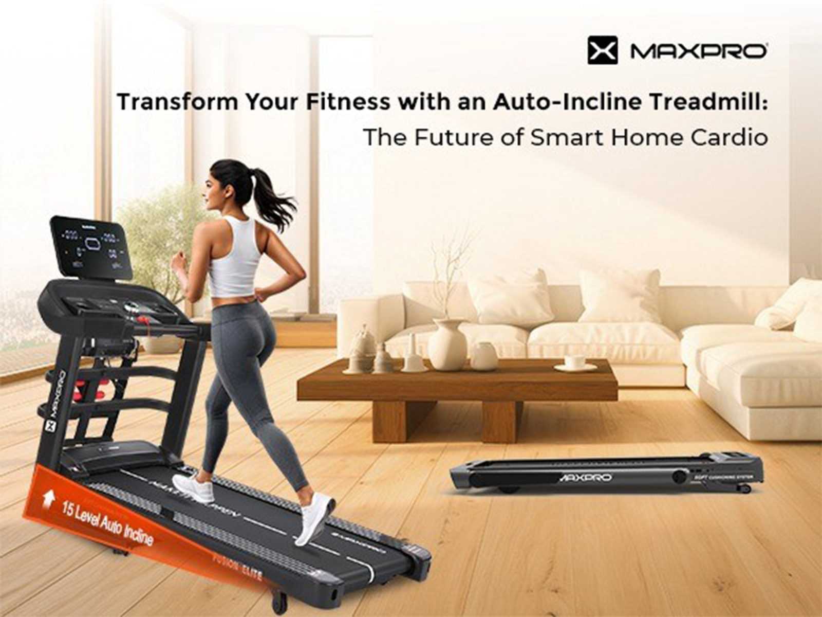 Transform Your Fitness with an Auto-Incline Treadmill: The Future of Smart Home Cardio