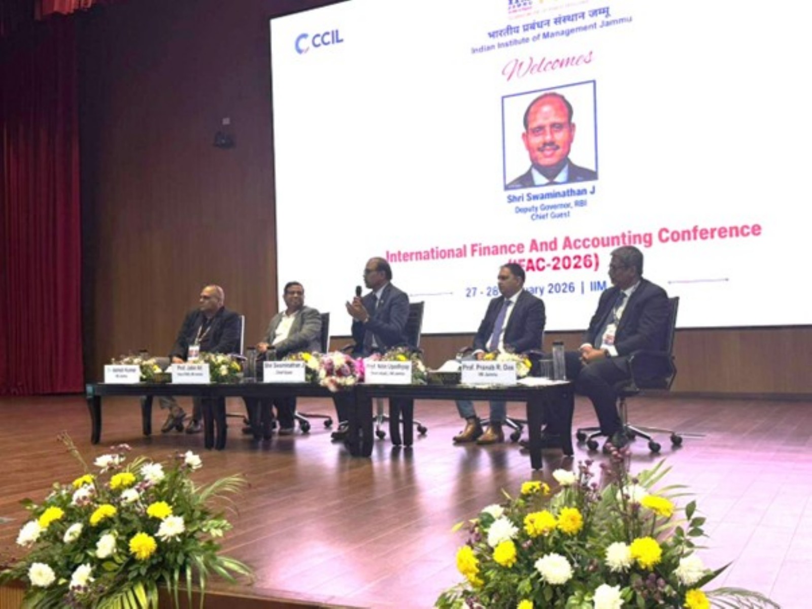 RBI Deputy Governor Swaminathan delivers keynote address at IFAC 2026 (Photo/IFAC)