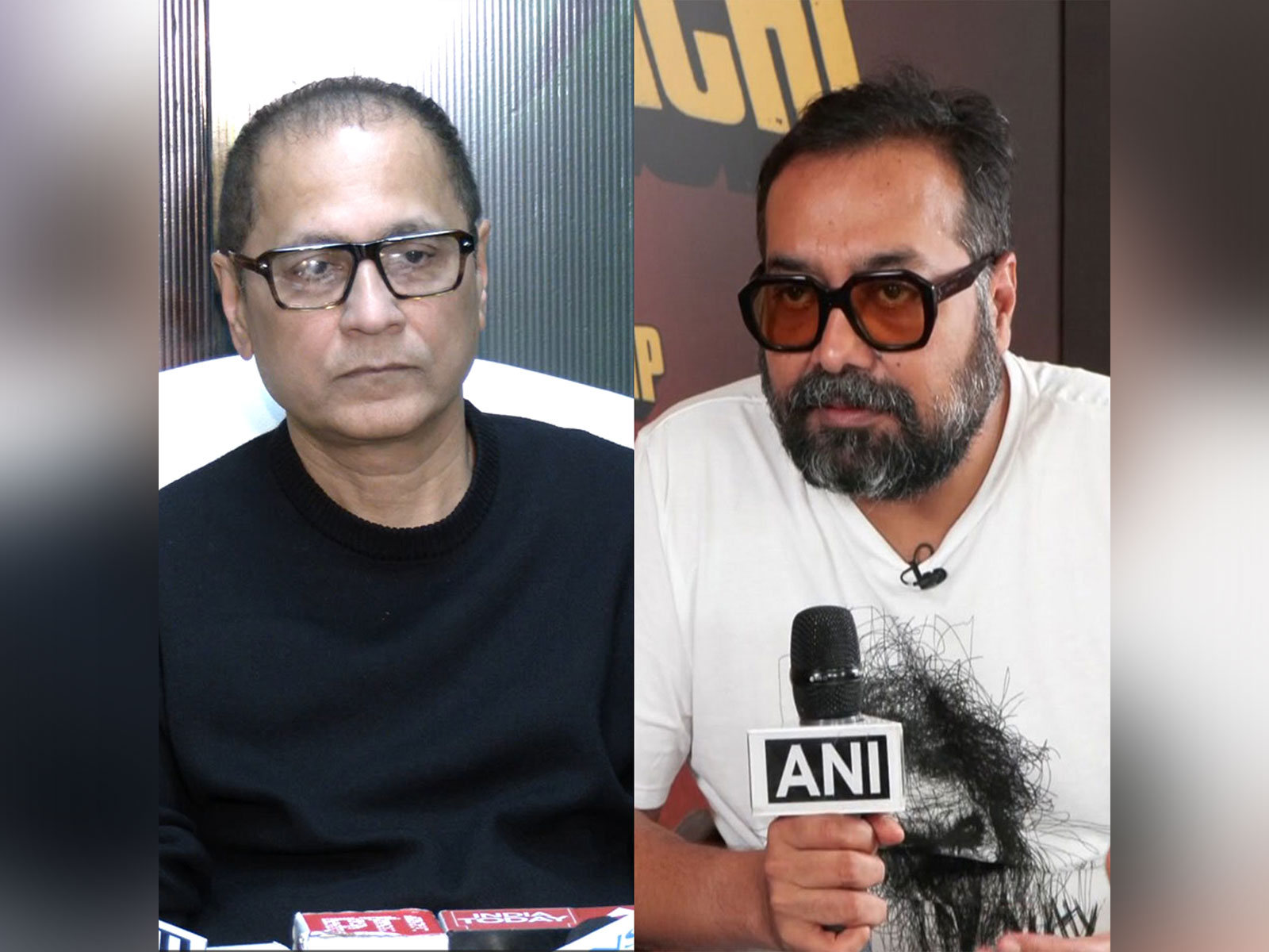 Vipul Amrutlal Shah, Anurag Kashyap (Photo/ANI) 
