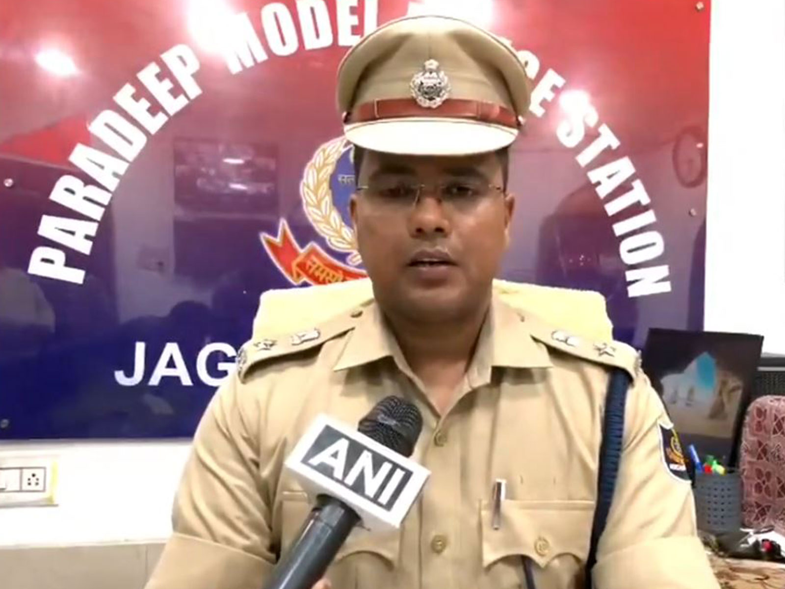 Jagatsinghpur Superintendent of Police Ankit Verma (Photo/ANI)