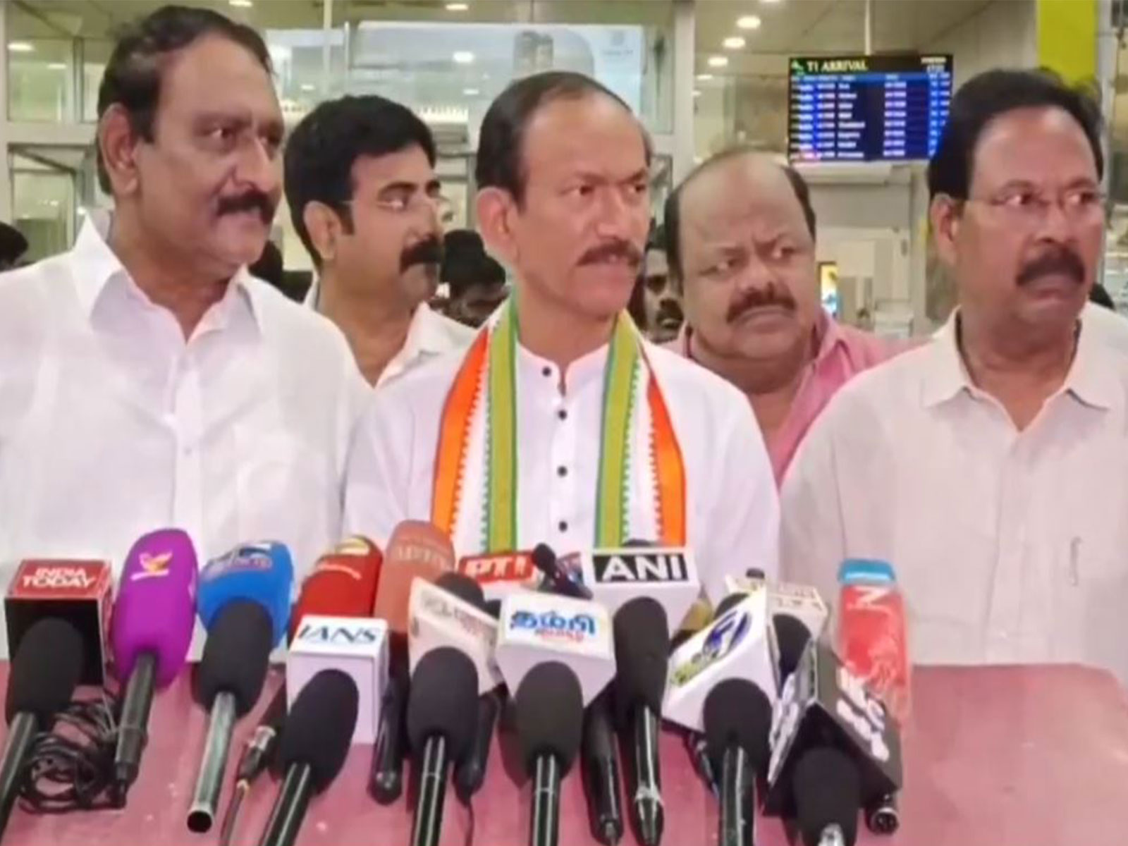 AICC in-charge Girish Chodankar (Photo/ANI)