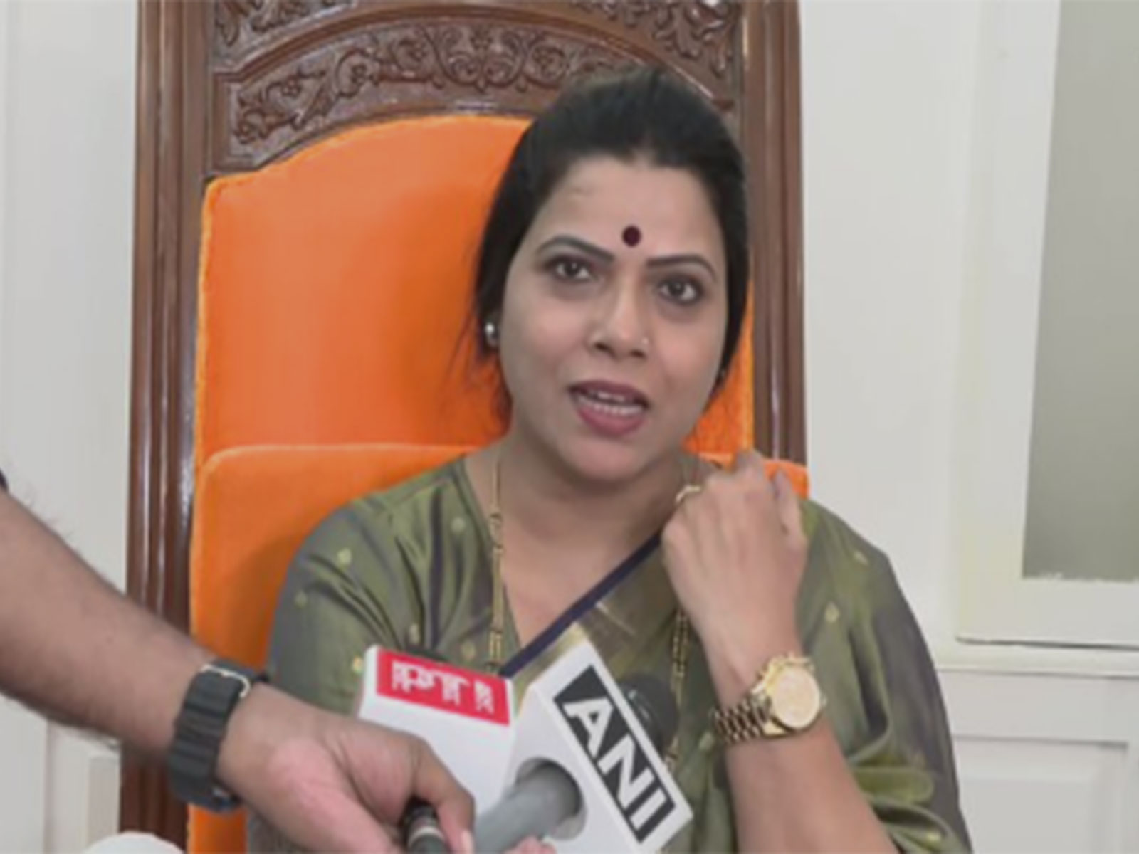 Mumbai Mayor Ritu Tawde (photo/ANI)